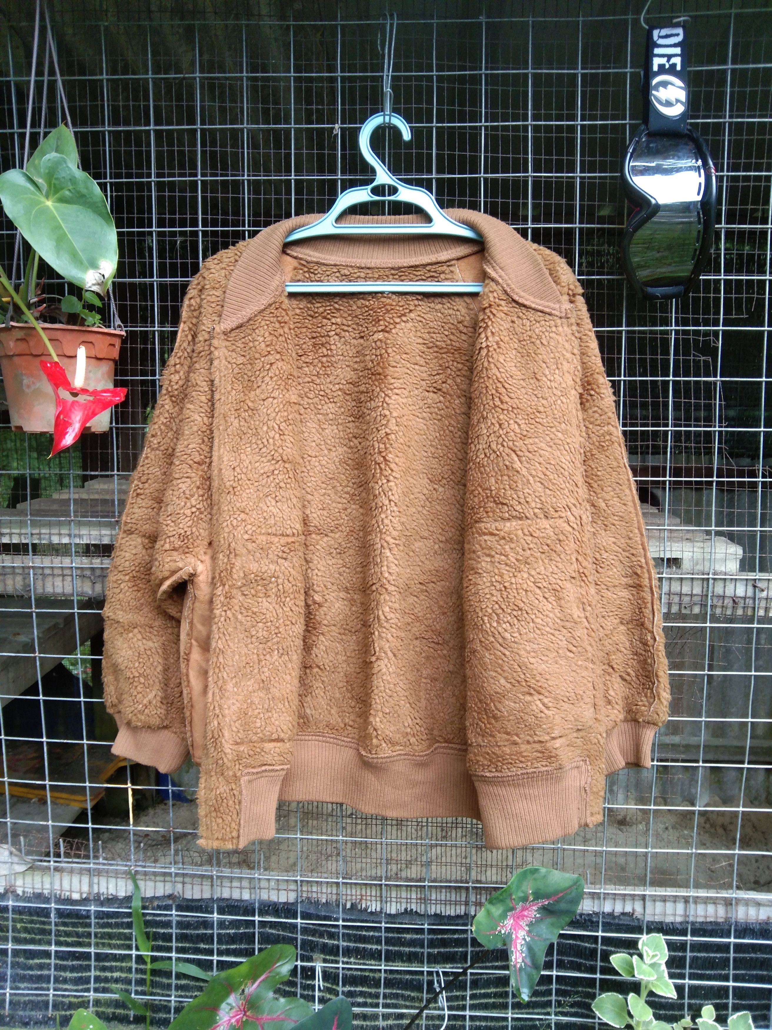 Japanese Brand 🔥RARE🔥 DEEP PILE SHERPA JACKET Size US L / EU 52-54 / 3 - 6 Thumbnail