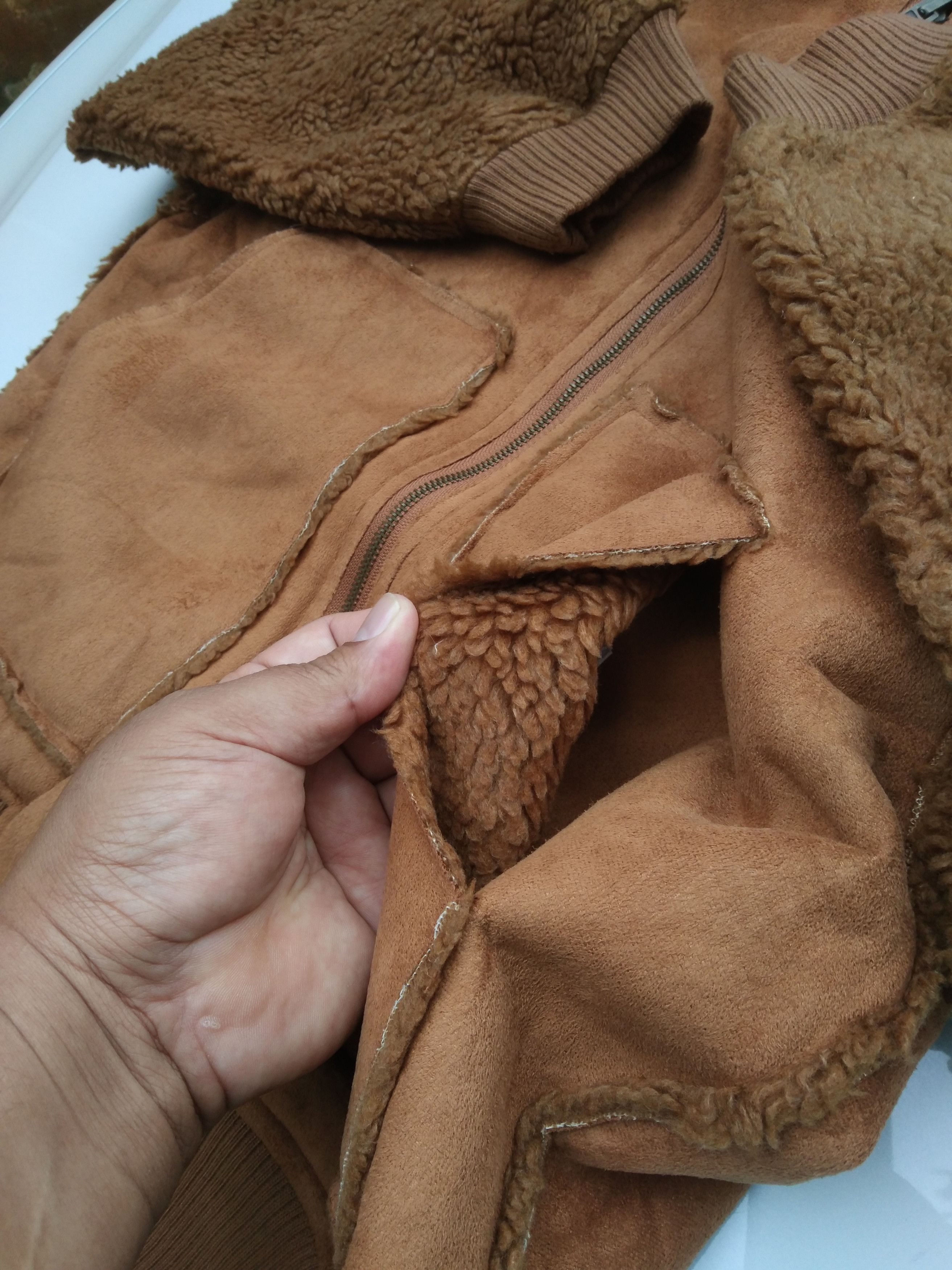 Japanese Brand 🔥RARE🔥 DEEP PILE SHERPA JACKET Size US L / EU 52-54 / 3 - 11 Thumbnail