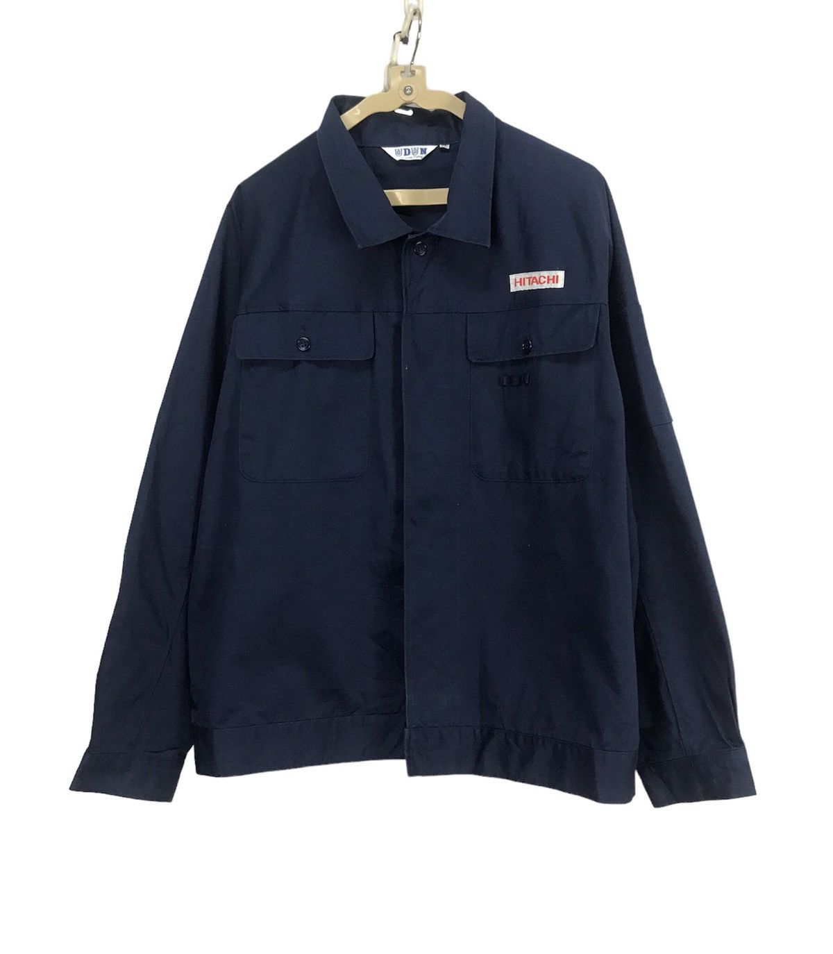 Japanese Brand × Vintage Vintage hitachi uniform jacket Size US L / EU 52-54 / 3 - 1 Thumbnail