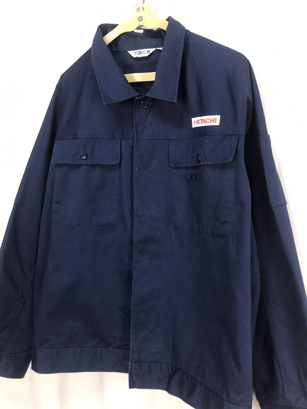 Japanese Brand × Vintage Vintage hitachi uniform jacket Size US L / EU 52-54 / 3 - 3 Thumbnail