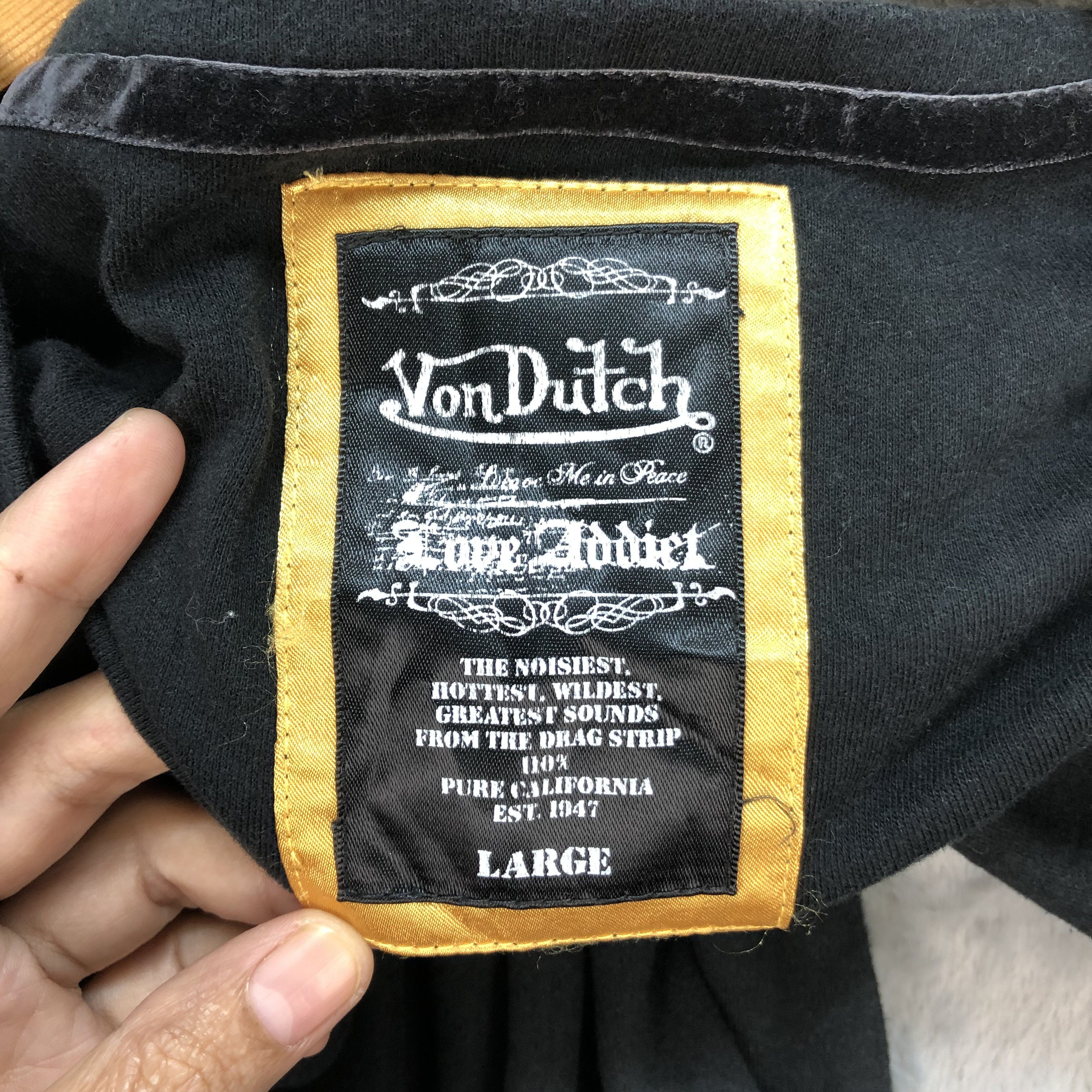 Von Dutch Von Dutch Big Logo Long Sleeve Tees #5708-203 Size L / US 10 / IT 46 - 7 Thumbnail