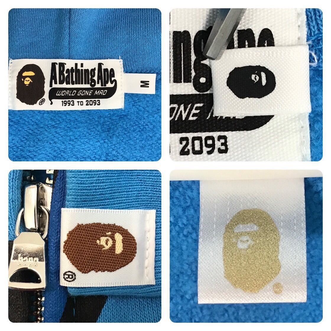 Bape × Keith Haring BAPE × Keith Haring Shark full zip hoodie Size US M / EU 48-50 / 2 - 9 Thumbnail