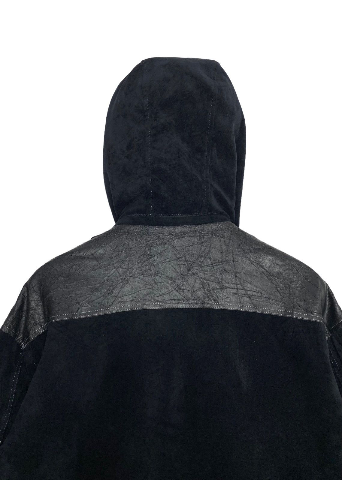 Japanese Brand Angelo Garbasus Velvet Hoddie Fur Jacket Made in Japan Size US L / EU 52-54 / 3 - 9 Thumbnail