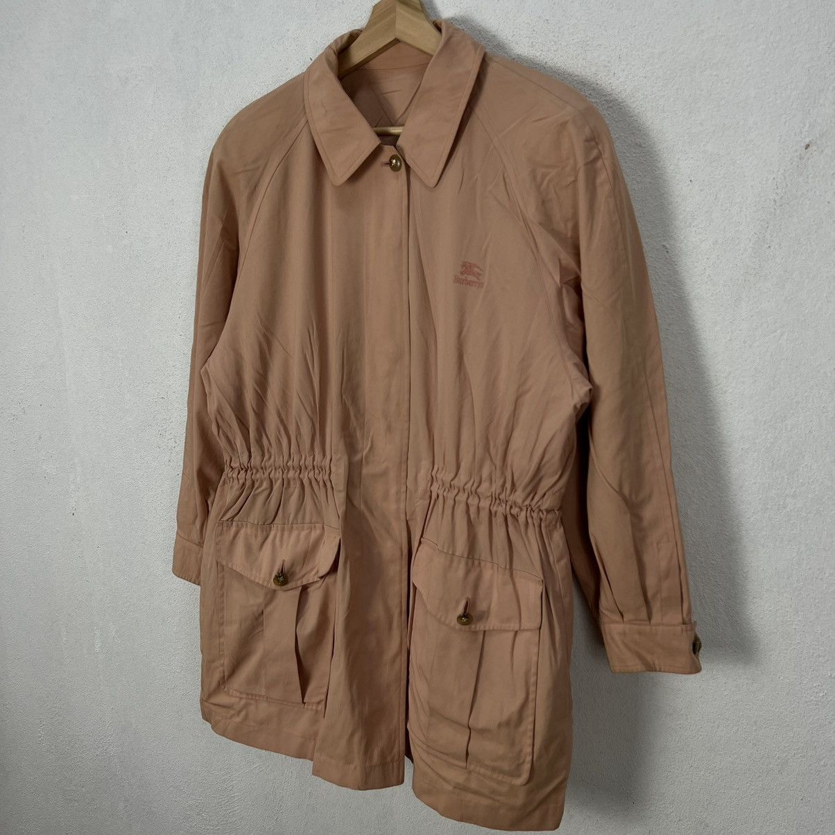 Burberry VINTAGE BURBERRYS BIG LOGO PARKA JACKET Size US L / EU 52-54 / 3 - 2 Thumbnail