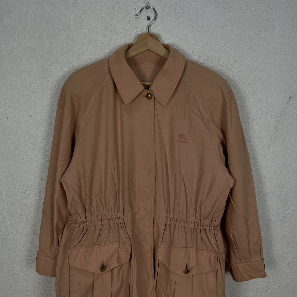 Burberry VINTAGE BURBERRYS BIG LOGO PARKA JACKET Size US L / EU 52-54 / 3 - 3 Thumbnail