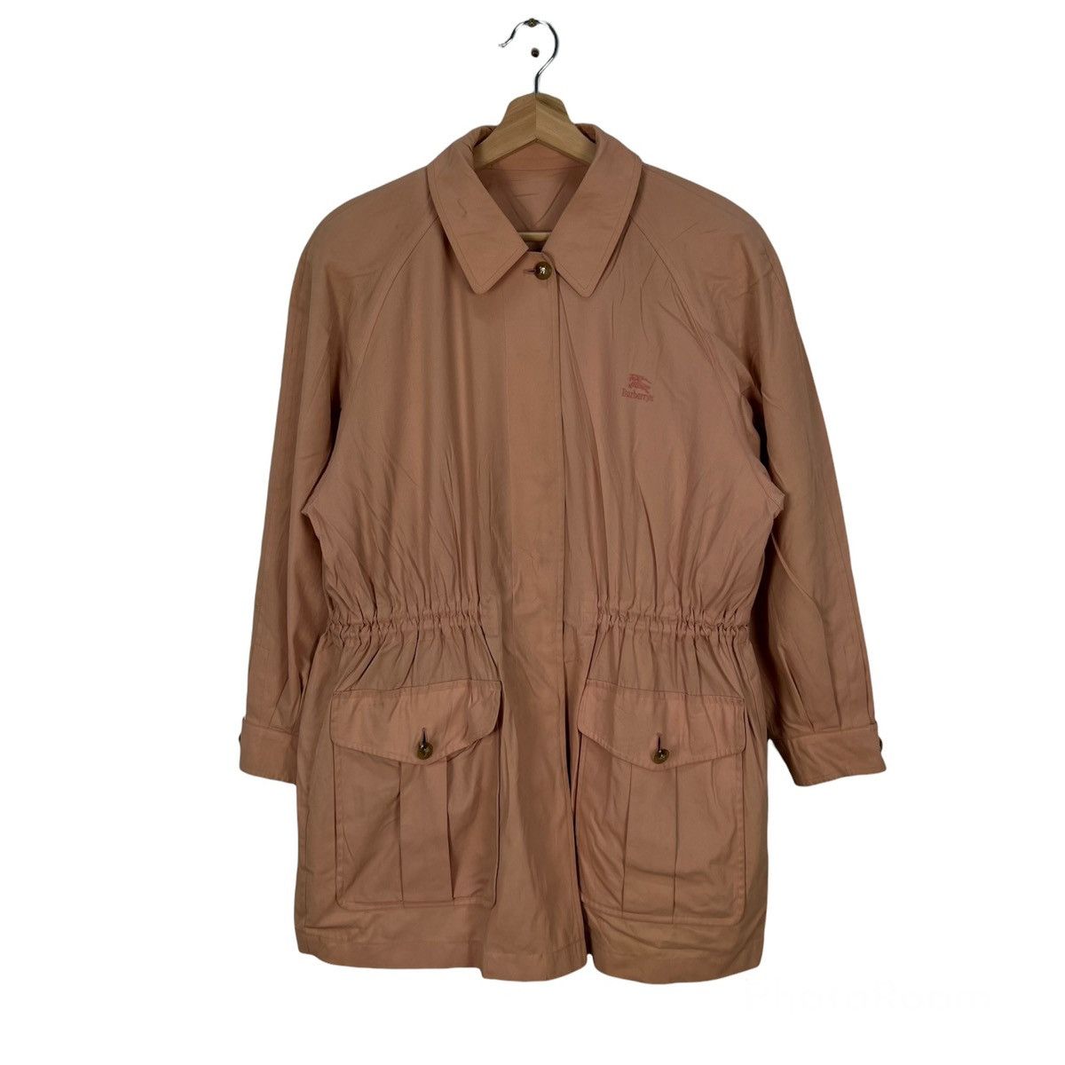 Burberry VINTAGE BURBERRYS BIG LOGO PARKA JACKET Size US L / EU 52-54 / 3 - 1 Thumbnail