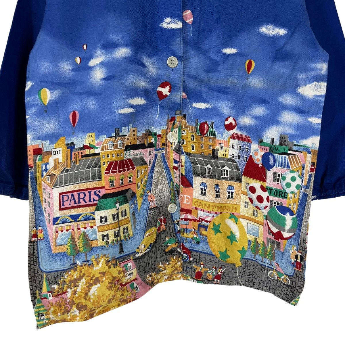 Japanese Brand VINTAGE SHIRTS FULL PRINT DESIGN ELB JAPAN MADE Size US M / EU 48-50 / 2 - 5 Thumbnail