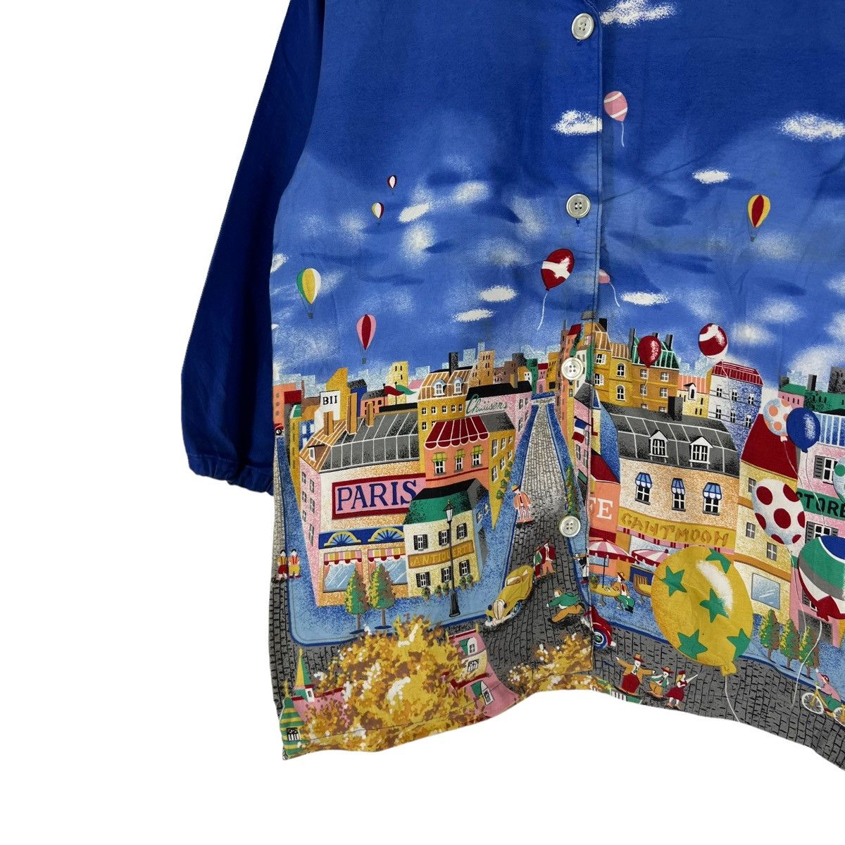 Japanese Brand VINTAGE SHIRTS FULL PRINT DESIGN ELB JAPAN MADE Size US M / EU 48-50 / 2 - 3 Thumbnail