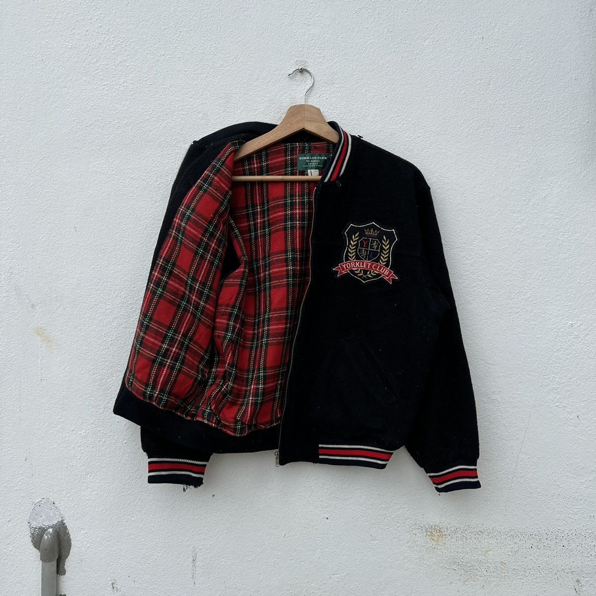 Japanese Brand VINTAGE VARSITY JACKET BOMBER YORKLET CLUB SPIRIT Size US M / EU 48-50 / 2 - 7 Thumbnail