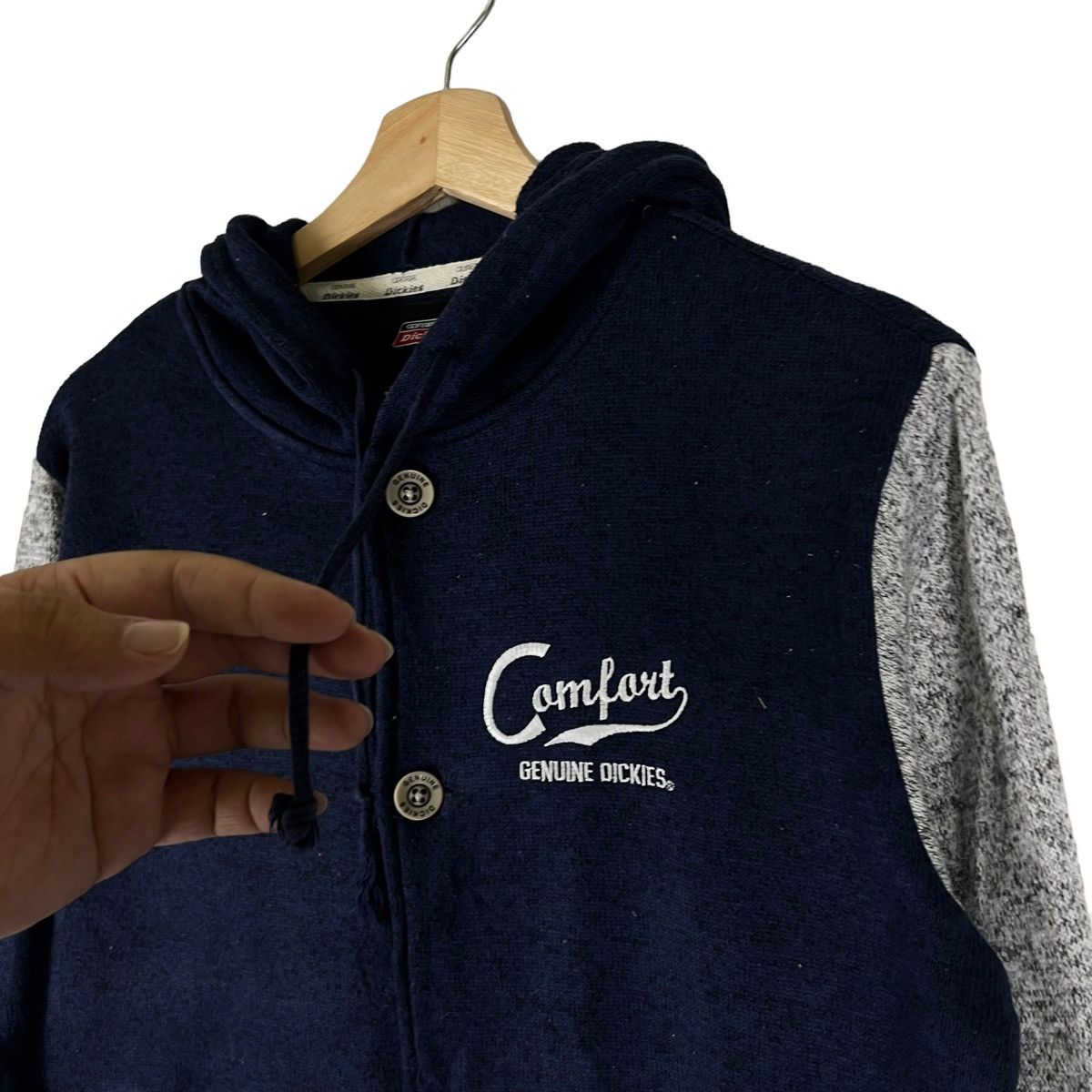 Japanese Brand VINTAGE VARSITY JACKET DICKIES WORKERS WEAR BIG LOGO Size US L / EU 52-54 / 3 - 3 Thumbnail
