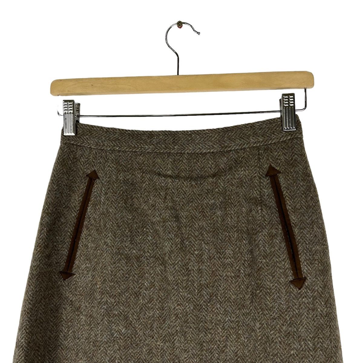 Burberry VINTAGE BURBERRY SKIRT TARTAN DESIGN NOVA CHECK Size 26" / US 2 / IT 38 - 6 Thumbnail