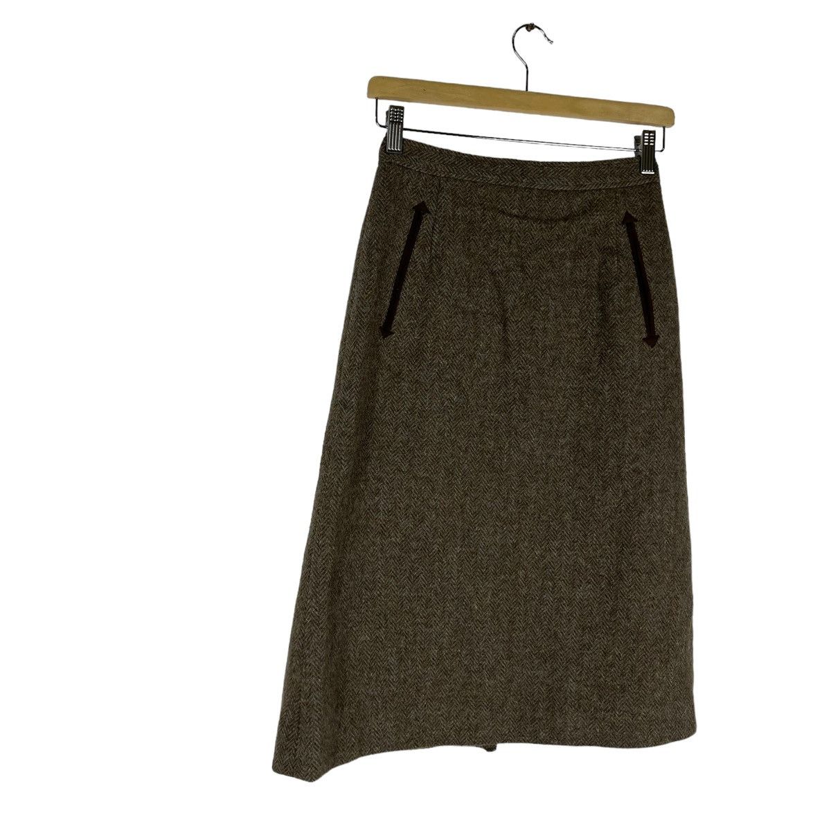 Burberry VINTAGE BURBERRY SKIRT TARTAN DESIGN NOVA CHECK Size 26" / US 2 / IT 38 - 4 Thumbnail
