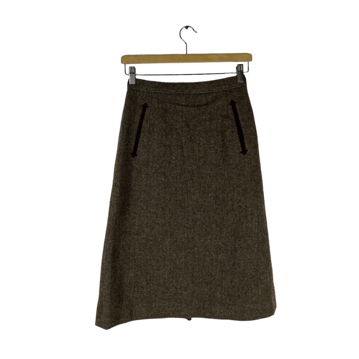 Burberry VINTAGE BURBERRY SKIRT TARTAN DESIGN NOVA CHECK Size 26" / US 2 / IT 38 - 1 Thumbnail
