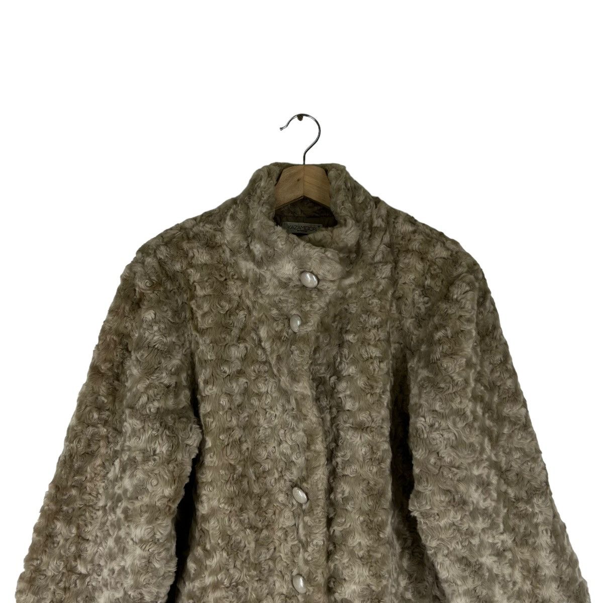Japanese Brand RARE MINK FUR JACKET KAZAMIDORI BY NAIGAI ISSEY MIYAKE STYLE Size US M / EU 48-50 / 2 - 3 Thumbnail