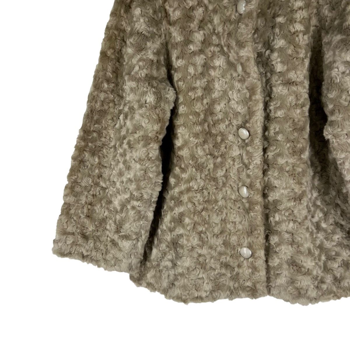 Japanese Brand RARE MINK FUR JACKET KAZAMIDORI BY NAIGAI ISSEY MIYAKE STYLE Size US M / EU 48-50 / 2 - 4 Thumbnail