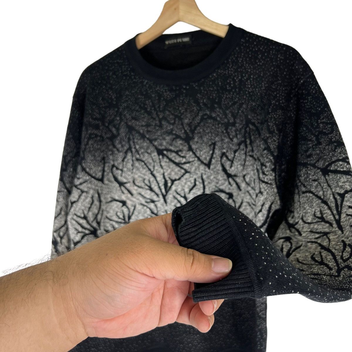 Japanese Brand RARE THUNDER FULL PRINT SWEATSHIRT INSPIRED ISSEY MIYAKE Size US M / EU 48-50 / 2 - 6 Thumbnail
