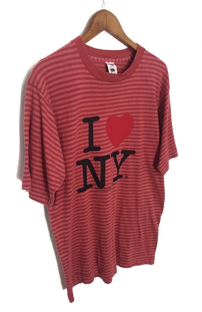 Fruit Of The Loom × I Love NY I LOVE NY LOGO SHIRT Size US M / EU 48-50 / 2 - 2 Thumbnail