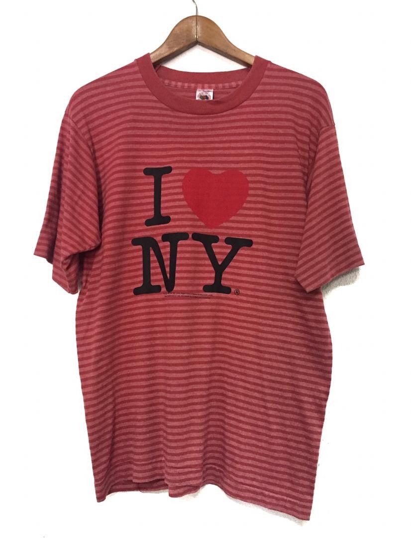 Fruit Of The Loom × I Love NY I LOVE NY LOGO SHIRT Size US M / EU 48-50 / 2 - 1 Thumbnail