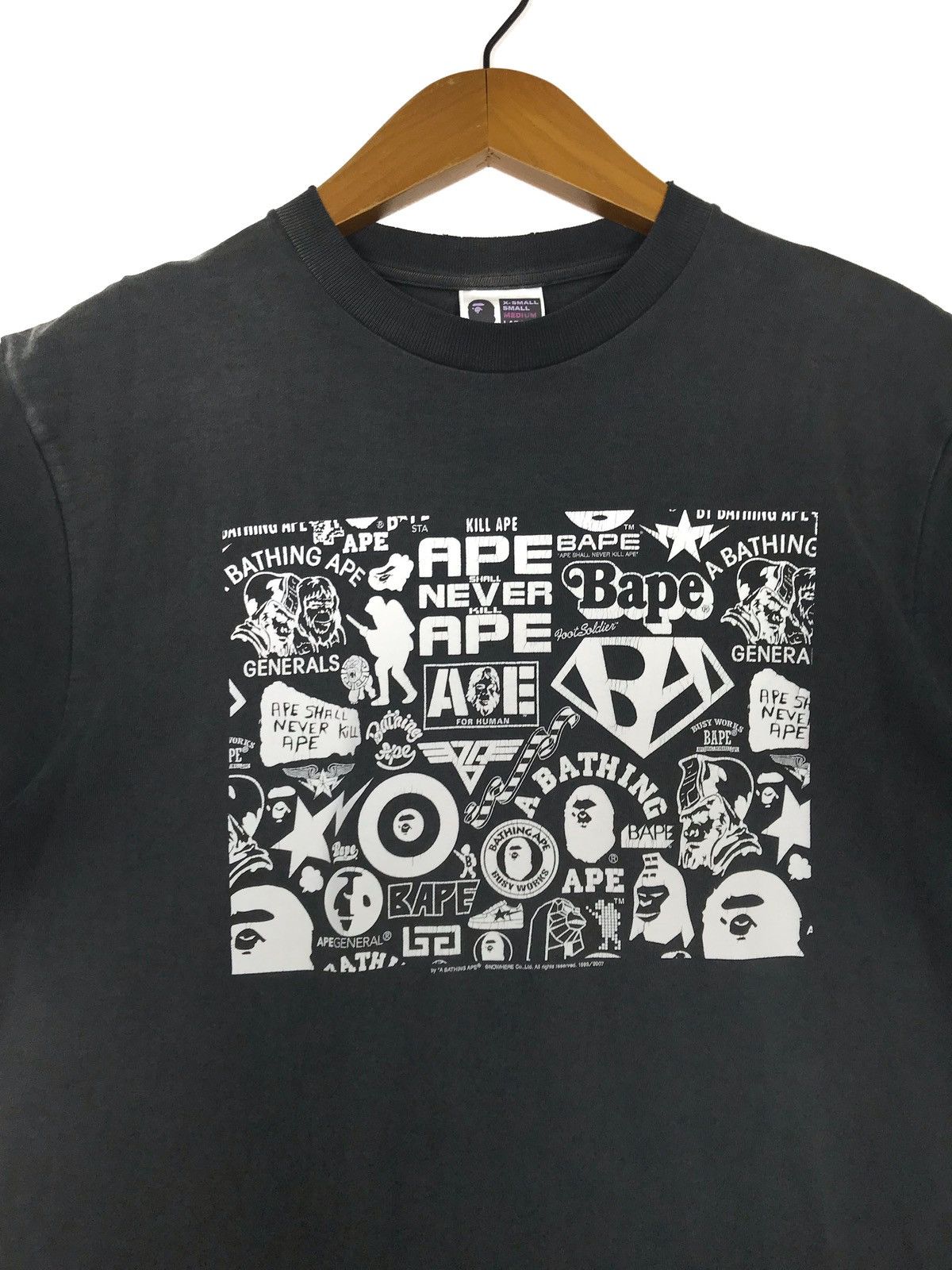 Bape RARE‼️Bape Multilogo Medium Size Made in Japan Size US M / EU 48-50 / 2 - 2 Thumbnail