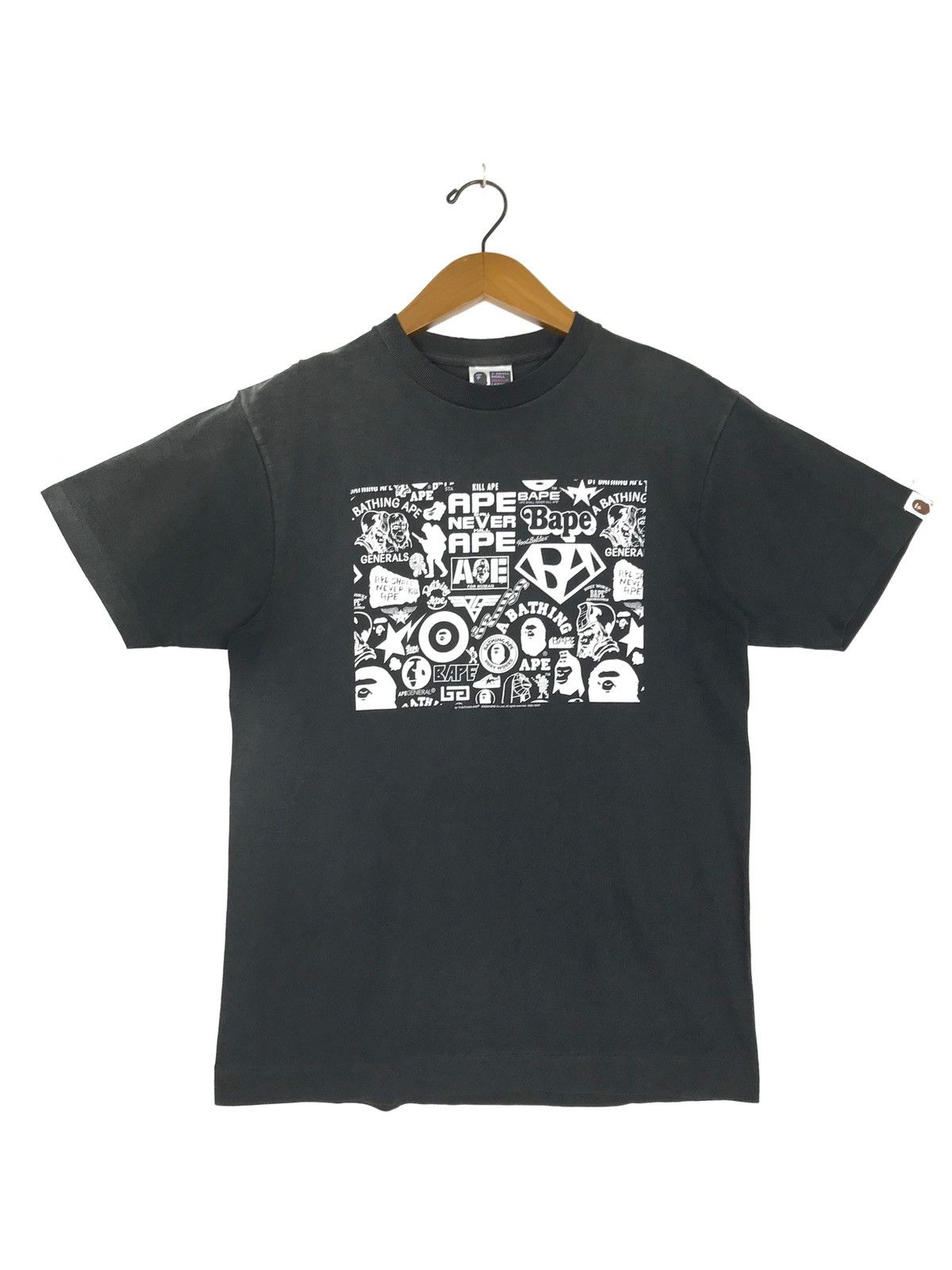 Bape RARE‼️Bape Multilogo Medium Size Made in Japan Size US M / EU 48-50 / 2 - 1 Thumbnail