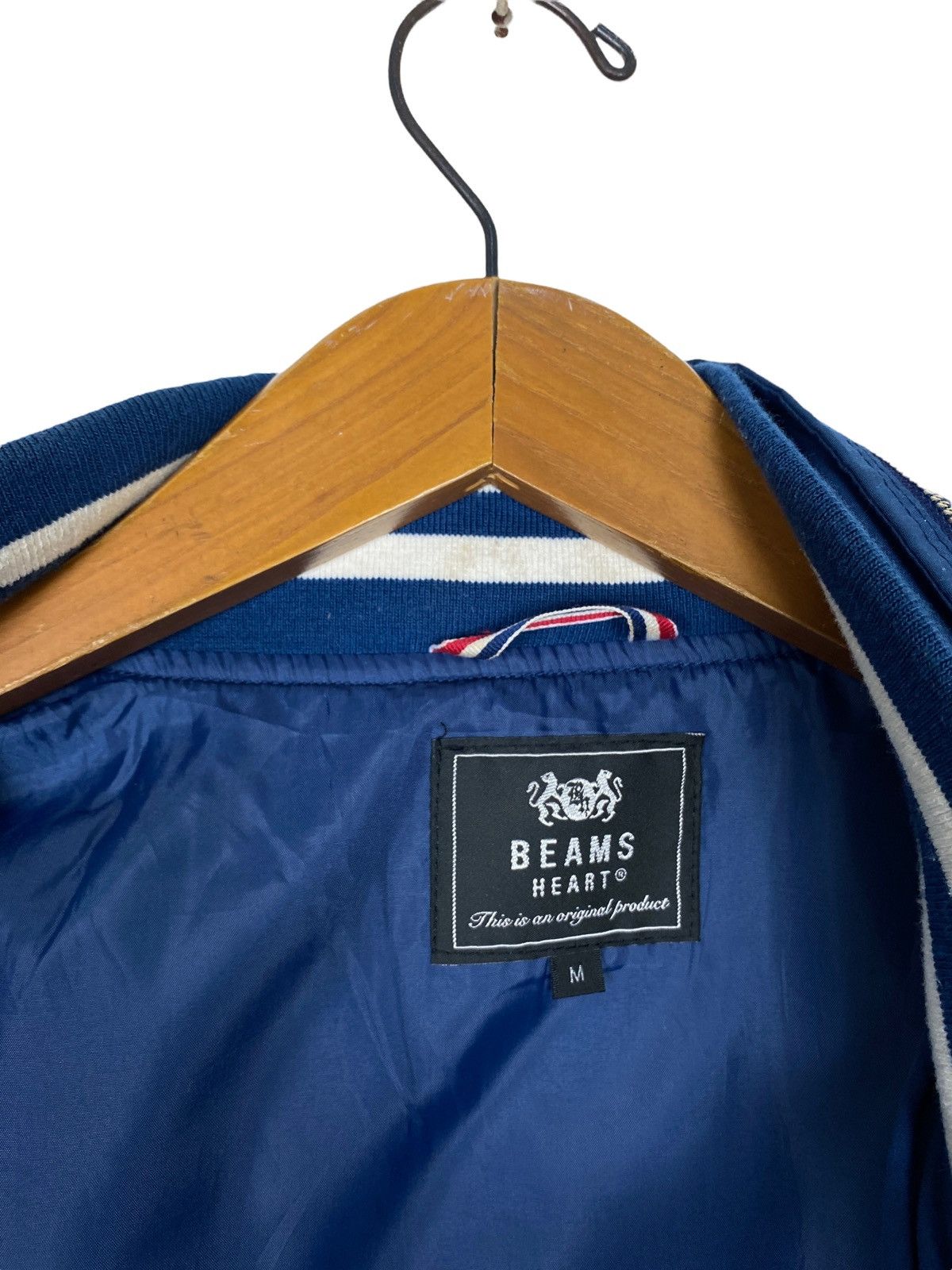 Beams Plus Rare‼️ Beams Varsity Jacket Medium Size Size US M / EU 48-50 / 2 - 4 Thumbnail