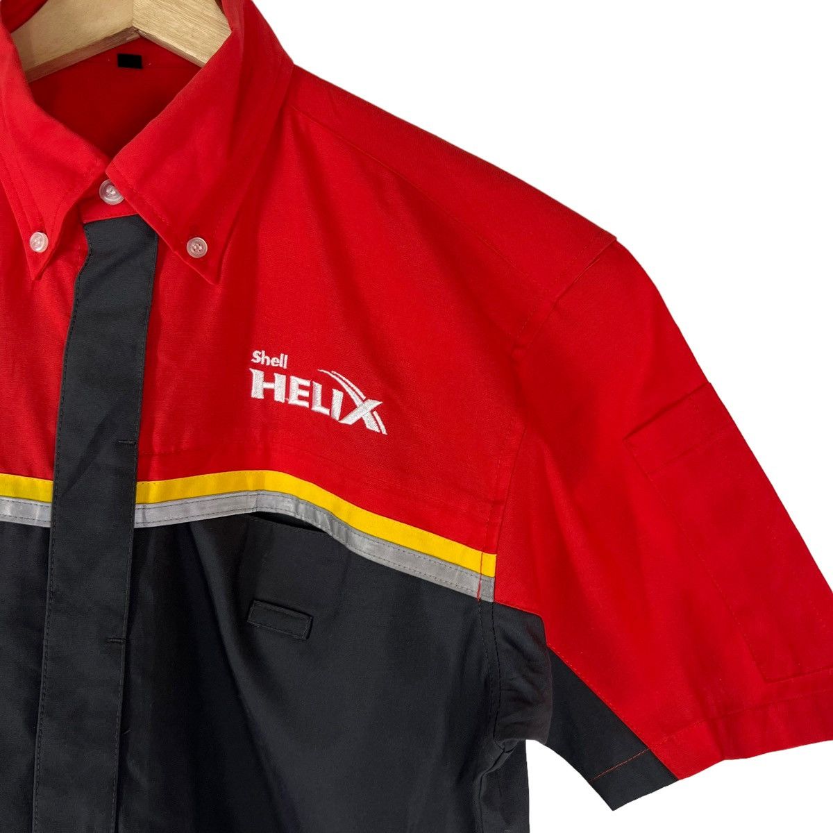 Japanese Brand VINTAGE SHELL HELIX FERRARI BIG LOGO WORKERS WEAR Size US S / EU 44-46 / 1 - 5 Thumbnail