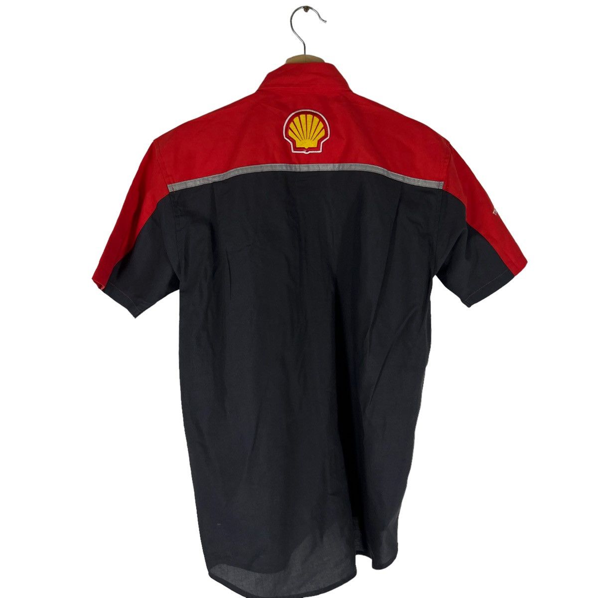Japanese Brand VINTAGE SHELL HELIX FERRARI BIG LOGO WORKERS WEAR Size US S / EU 44-46 / 1 - 6 Thumbnail