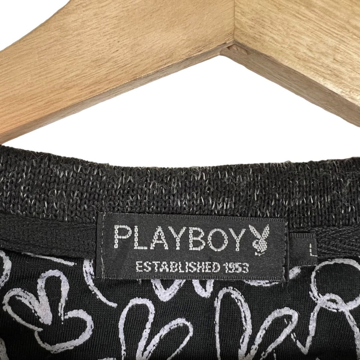 Japanese Brand VINTAGE PLAYBOY SWEATSHIRT BIG LOGO Size US L / EU 52-54 / 3 - 8 Thumbnail