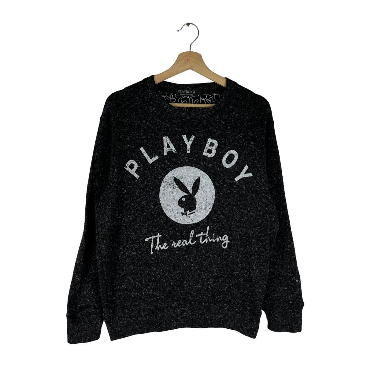 Japanese Brand VINTAGE PLAYBOY SWEATSHIRT BIG LOGO Size US L / EU 52-54 / 3 - 1 Thumbnail