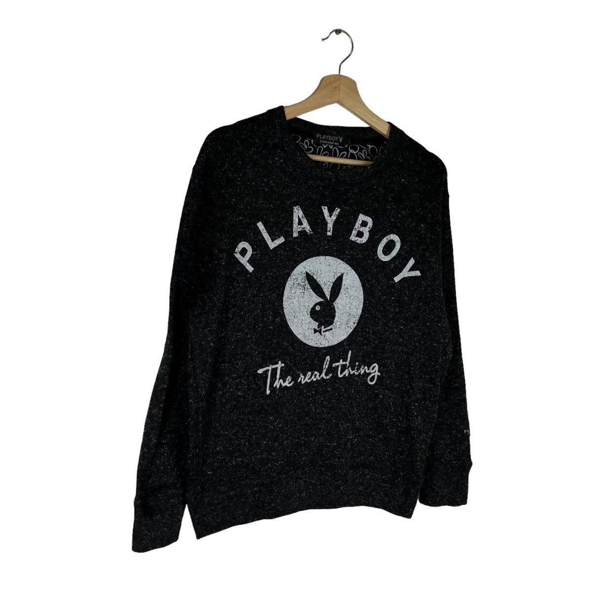 Japanese Brand VINTAGE PLAYBOY SWEATSHIRT BIG LOGO Size US L / EU 52-54 / 3 - 2 Thumbnail