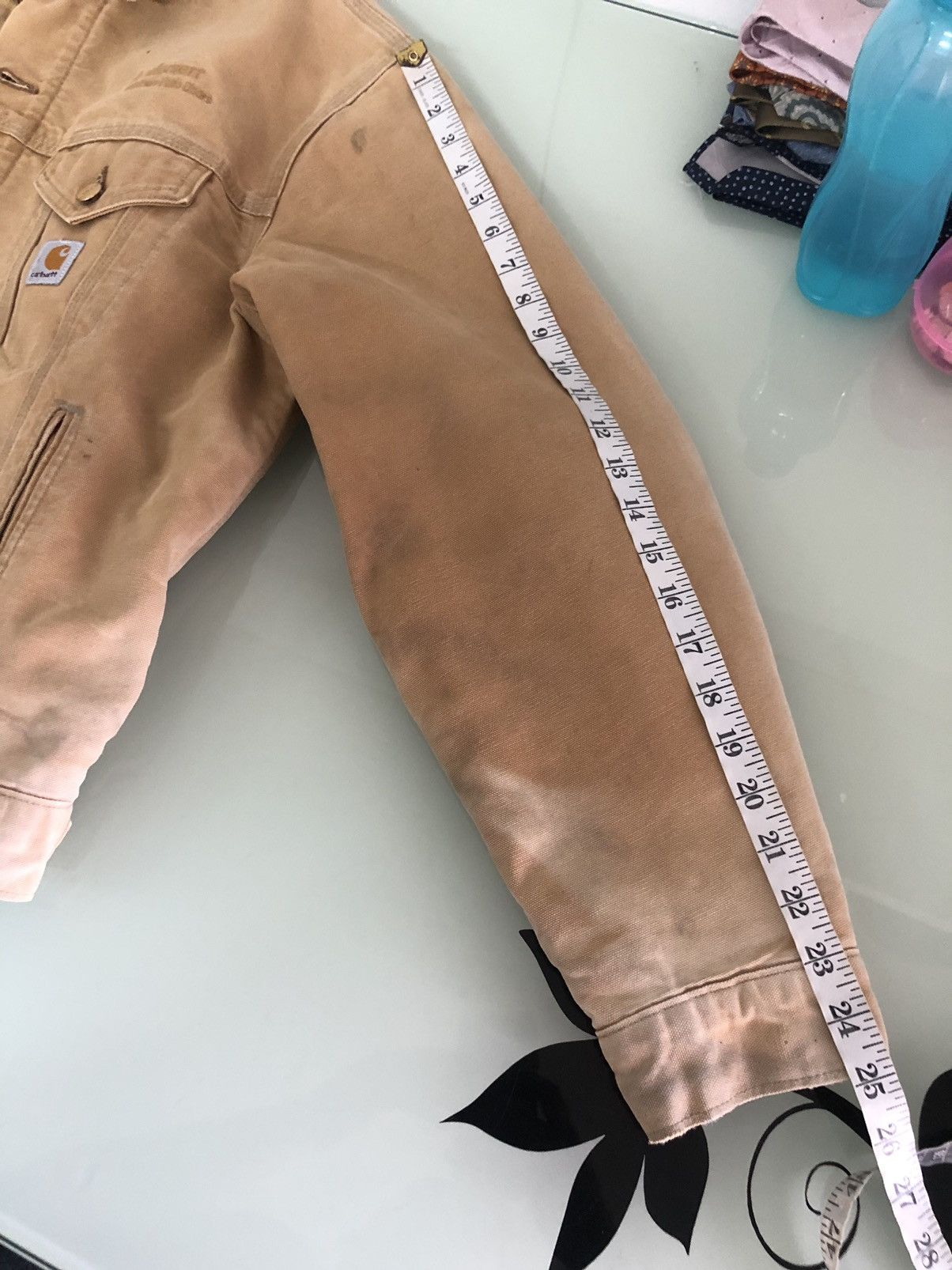 Carhartt Steal❗️Vintage Carhartt Distressed Detroit Jackets Size US L / EU 52-54 / 3 - 21 Thumbnail