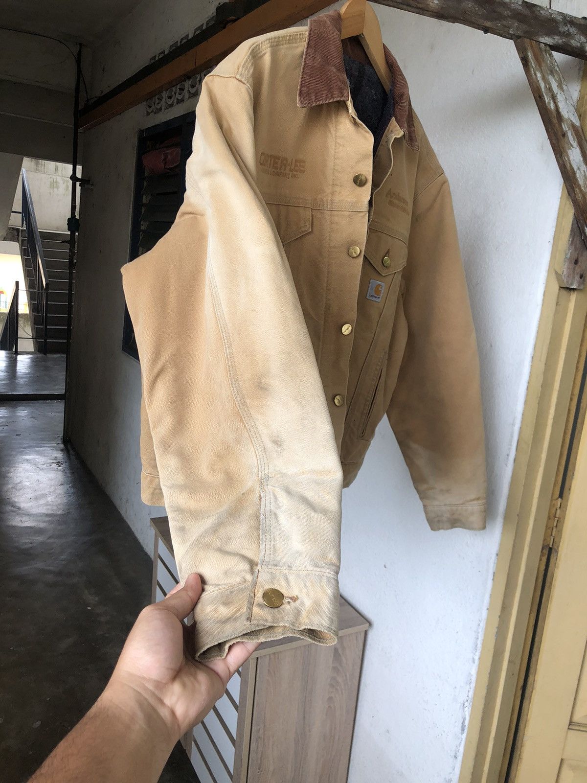Carhartt Steal❗️Vintage Carhartt Distressed Detroit Jackets Size US L / EU 52-54 / 3 - 11 Thumbnail