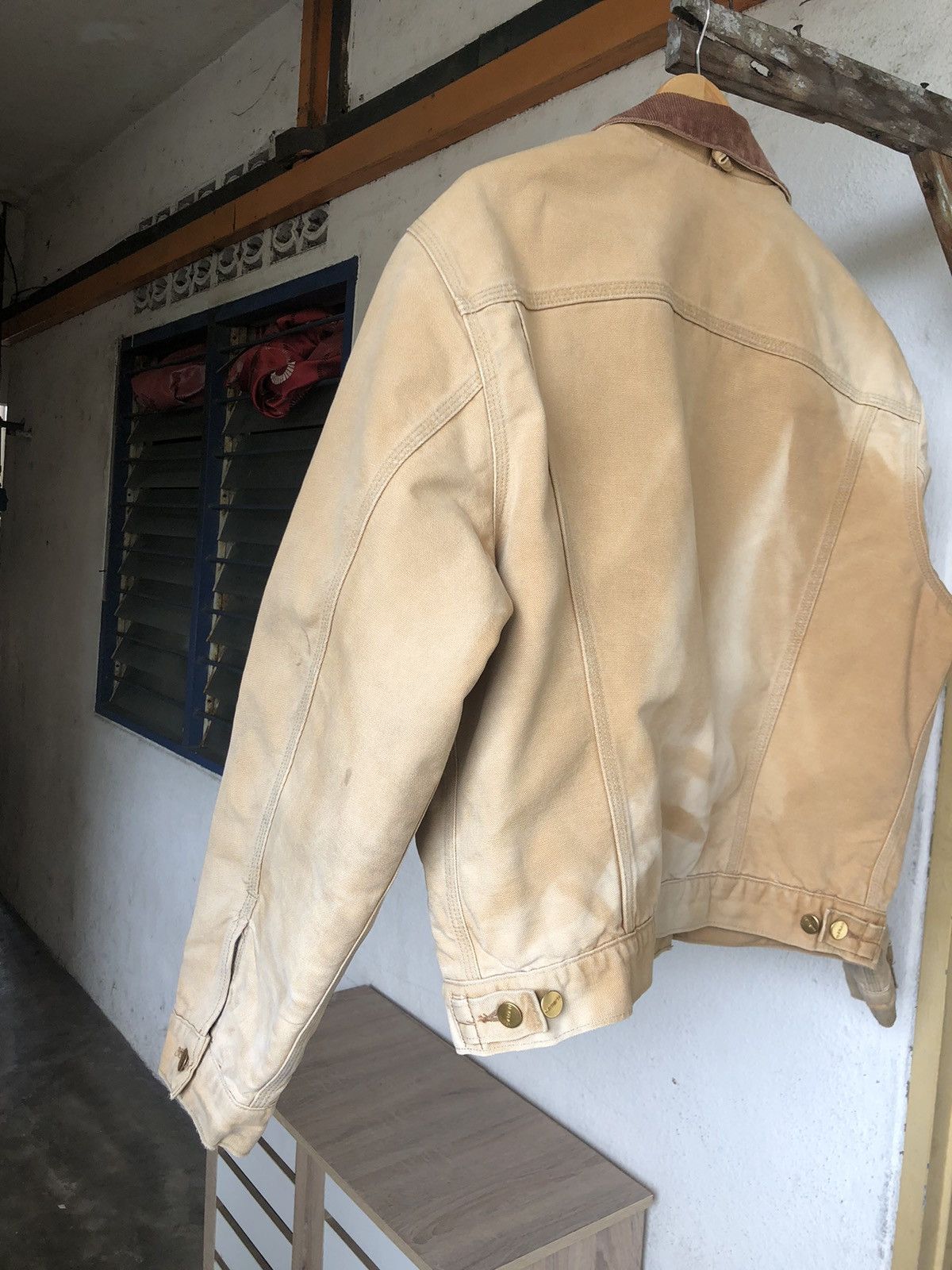 Carhartt Steal❗️Vintage Carhartt Distressed Detroit Jackets Size US L / EU 52-54 / 3 - 14 Thumbnail