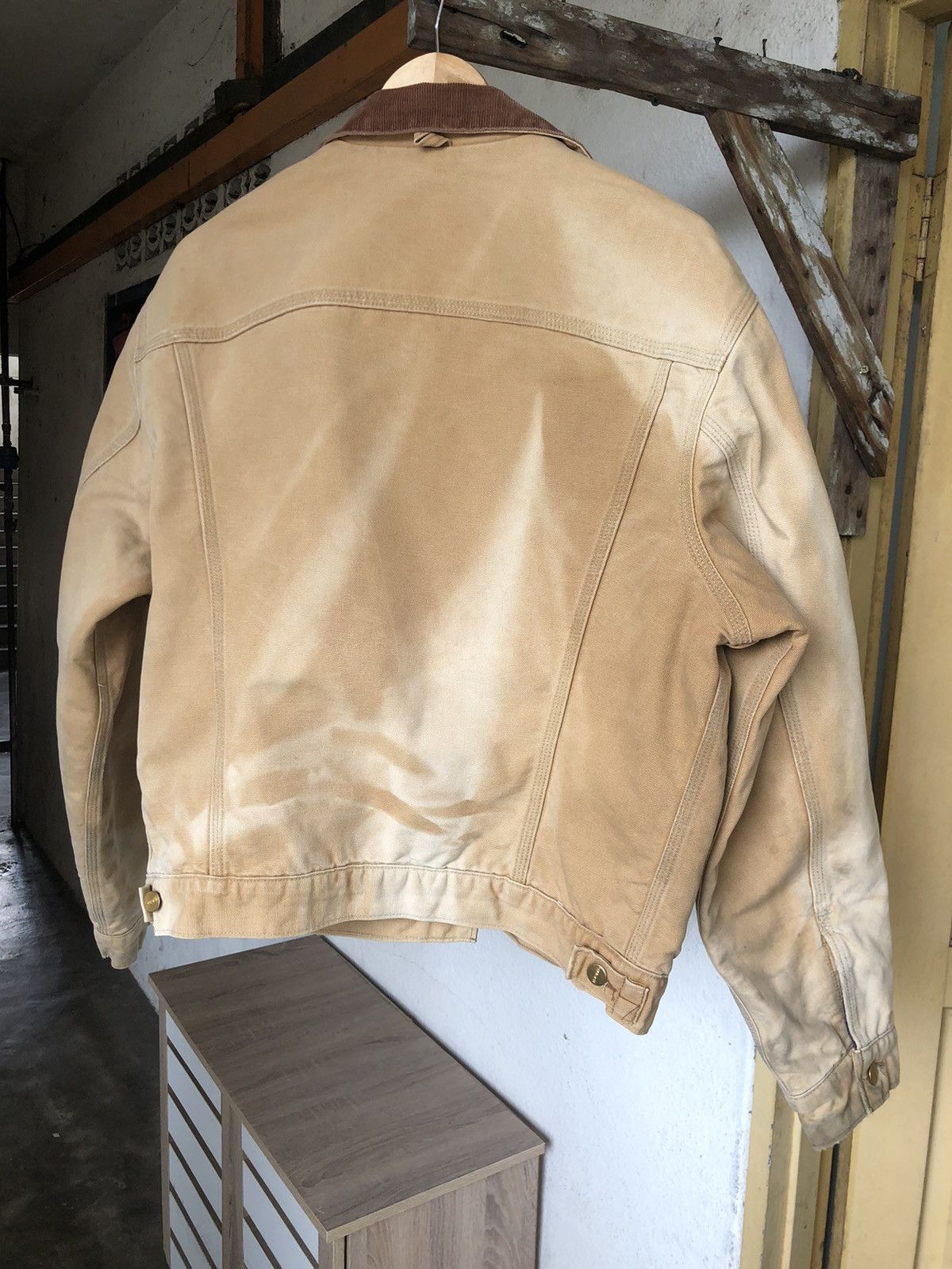 Carhartt Steal❗️Vintage Carhartt Distressed Detroit Jackets Size US L / EU 52-54 / 3 - 13 Thumbnail