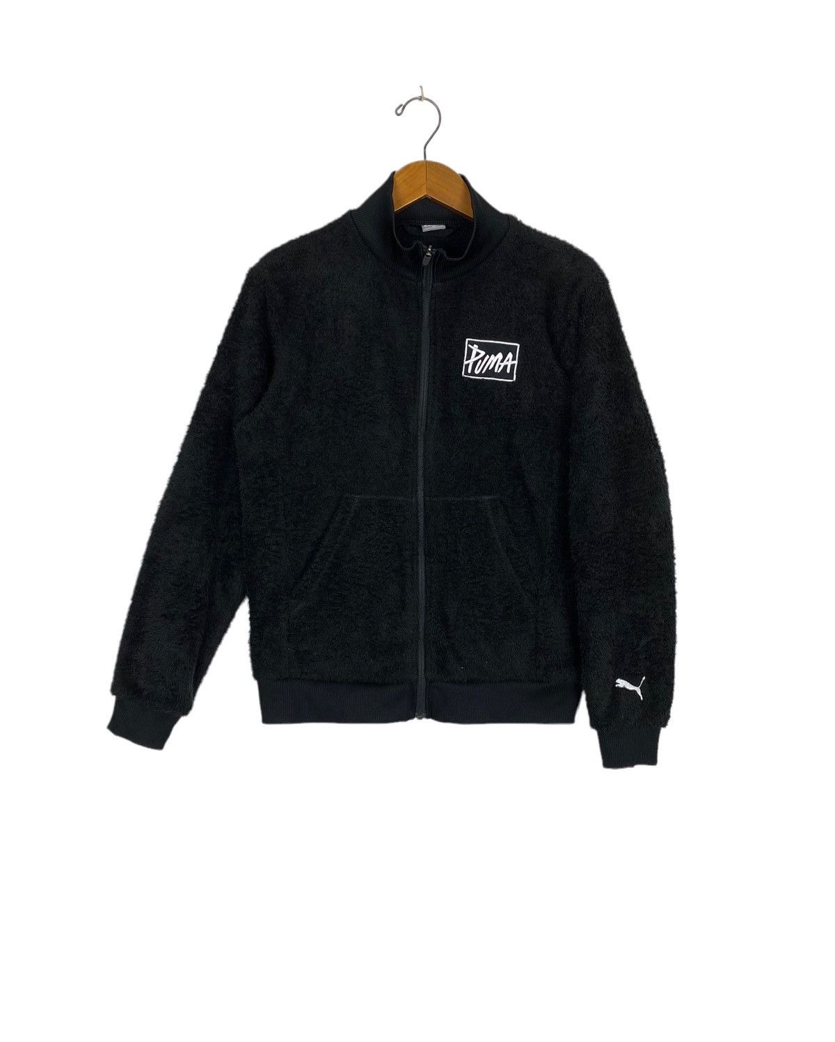 Puma Rare‼️ Puma Fleece Embroidery Spell Out For Boys Size US S / EU 44-46 / 1 - 1 Thumbnail