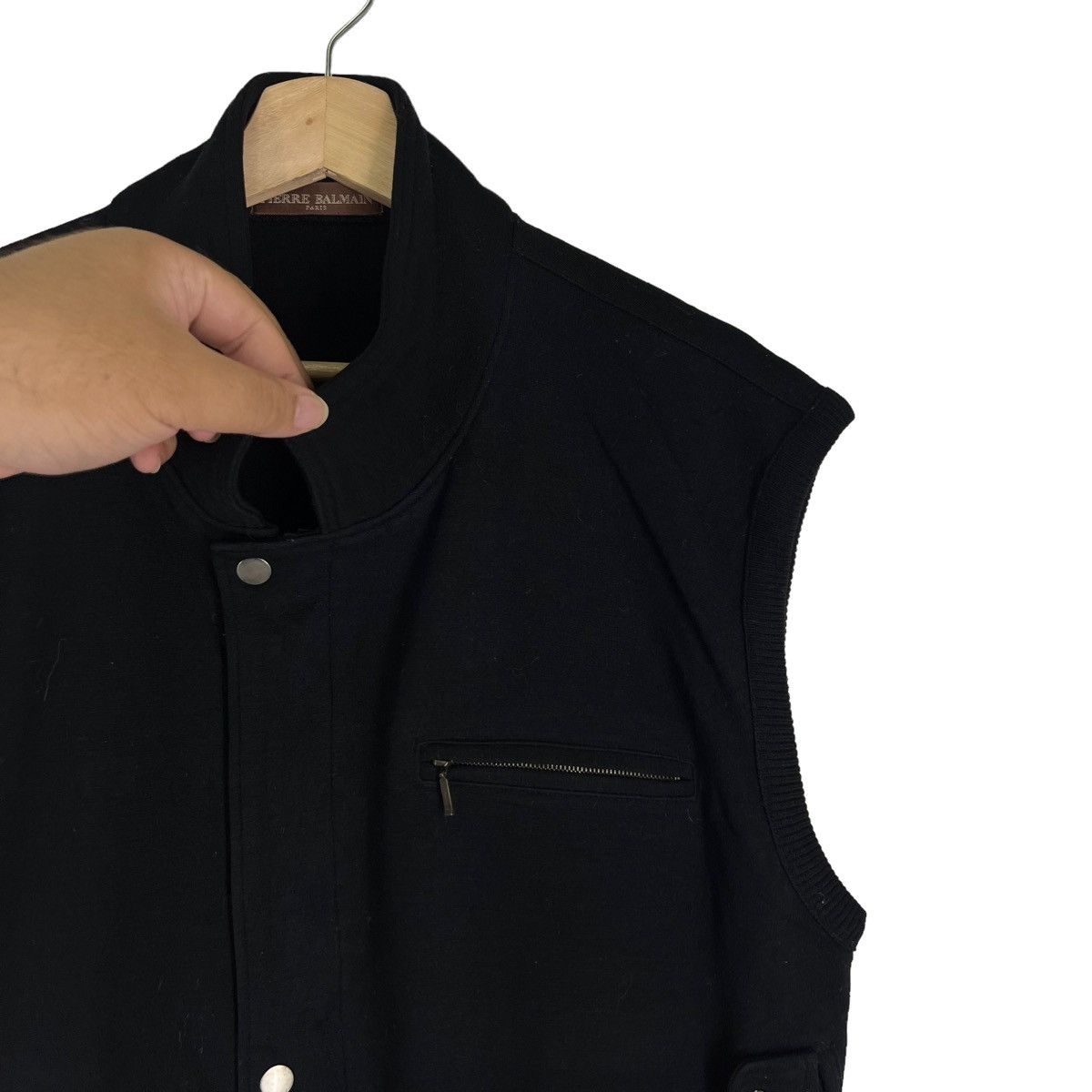 Vintage VINTAGE PIERRE BALMAIN PARIS TANKTOP VEST UTILITY DESIGN Size US M / EU 48-50 / 2 - 4 Thumbnail
