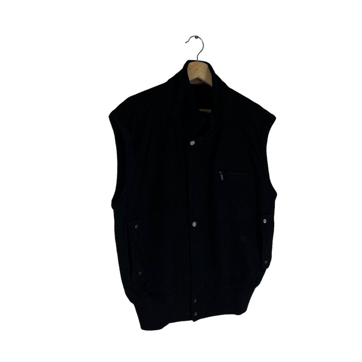 Vintage VINTAGE PIERRE BALMAIN PARIS TANKTOP VEST UTILITY DESIGN Size US M / EU 48-50 / 2 - 2 Thumbnail