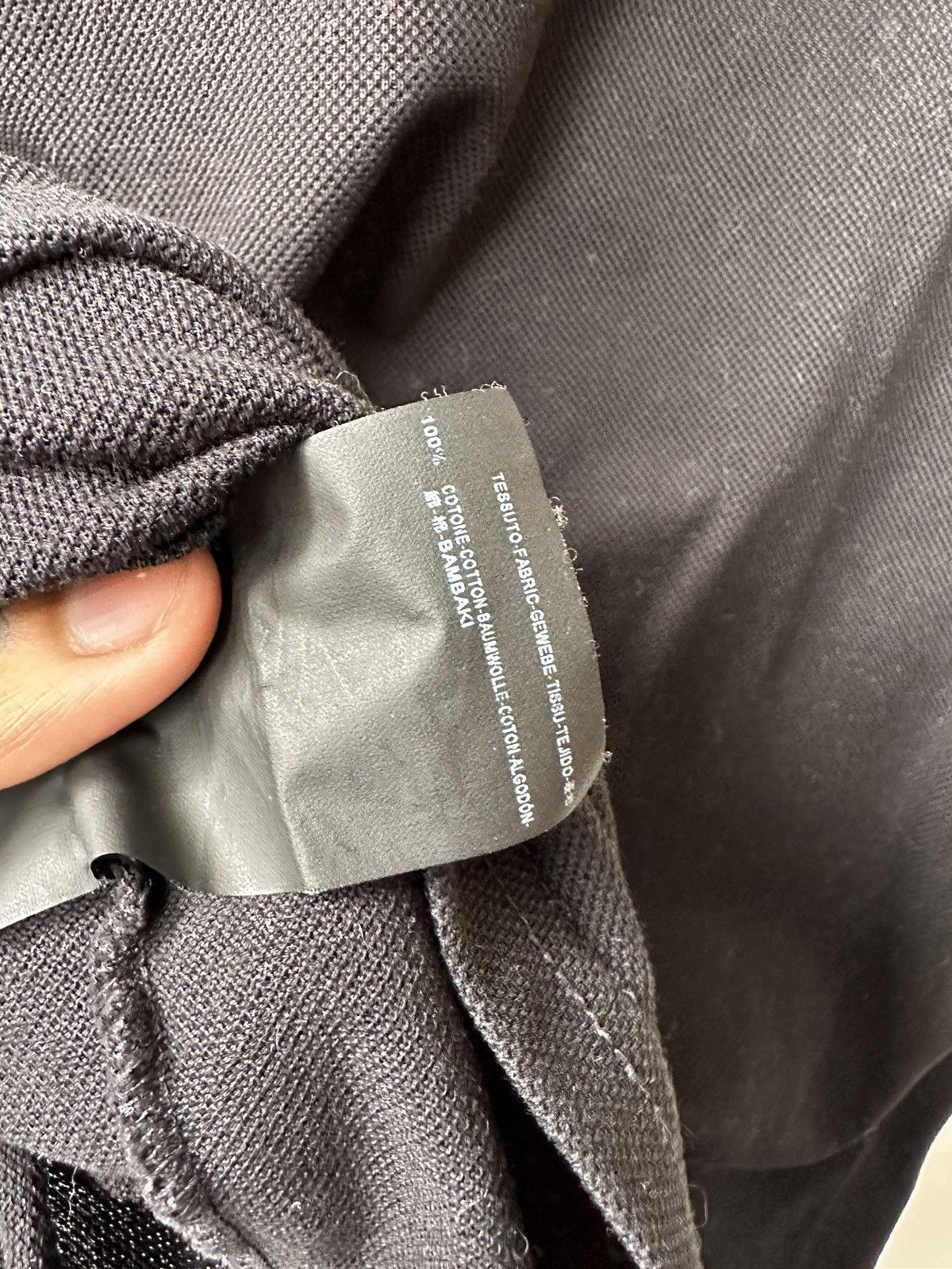 Hedi Slimane × Saint Laurent Paris Leather Mock Neck Polo Hedi Era Size US XXL / EU 58 / 5 - 5 Thumbnail