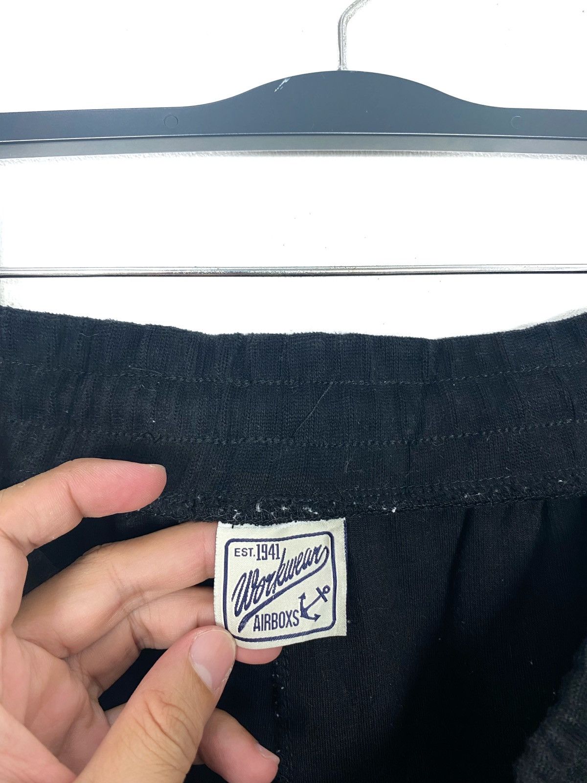 Japanese Brand Rare‼️ Workwear Airboxs Sweatpants Casual Short Hip-Hop Size US 30 / EU 46 - 4 Thumbnail