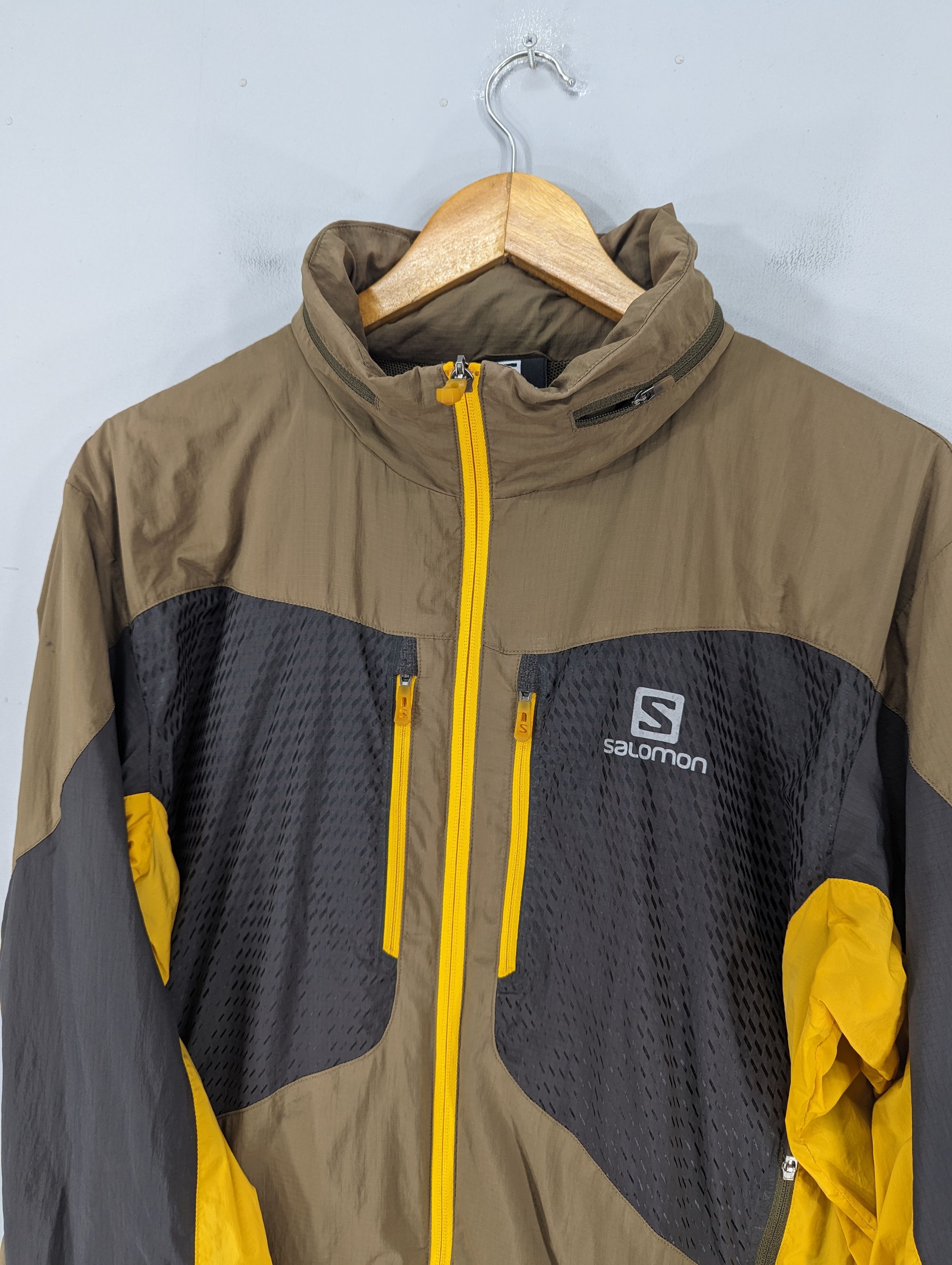 Salomon 🔥RARE🔥Salomon Clima Wind Mountain Wear Windbreaker Jacket Size US L / EU 52-54 / 3 - 4 Thumbnail