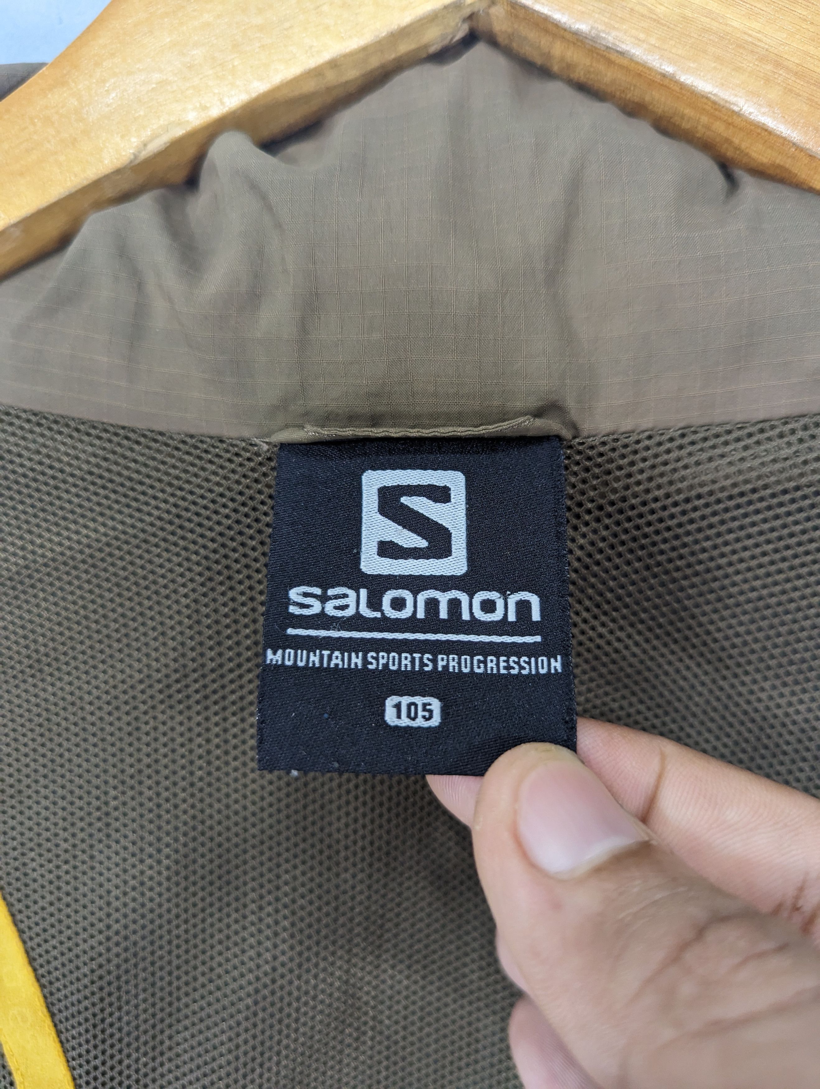 Salomon 🔥RARE🔥Salomon Clima Wind Mountain Wear Windbreaker Jacket Size US L / EU 52-54 / 3 - 9 Thumbnail