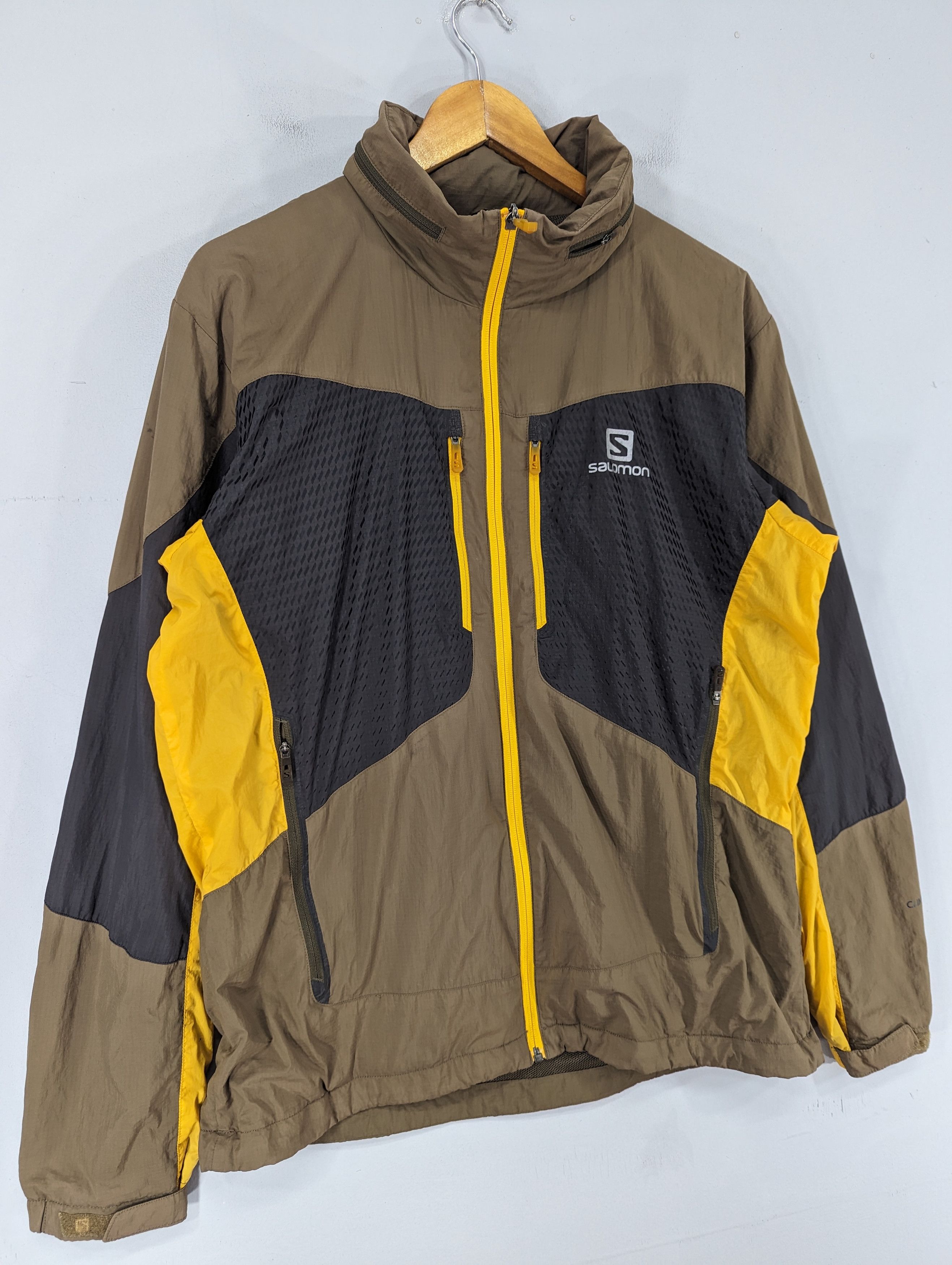 Salomon 🔥RARE🔥Salomon Clima Wind Mountain Wear Windbreaker Jacket Size US L / EU 52-54 / 3 - 2 Thumbnail