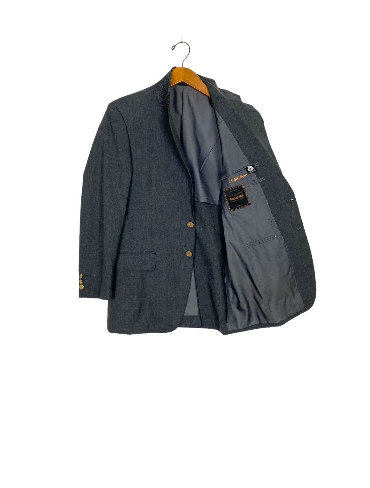 Huntsman Rare‼️ Vintage Huntsman Single Breasted Blazer Made in Japan Size US M / EU 48-50 / 2 - 2 Thumbnail