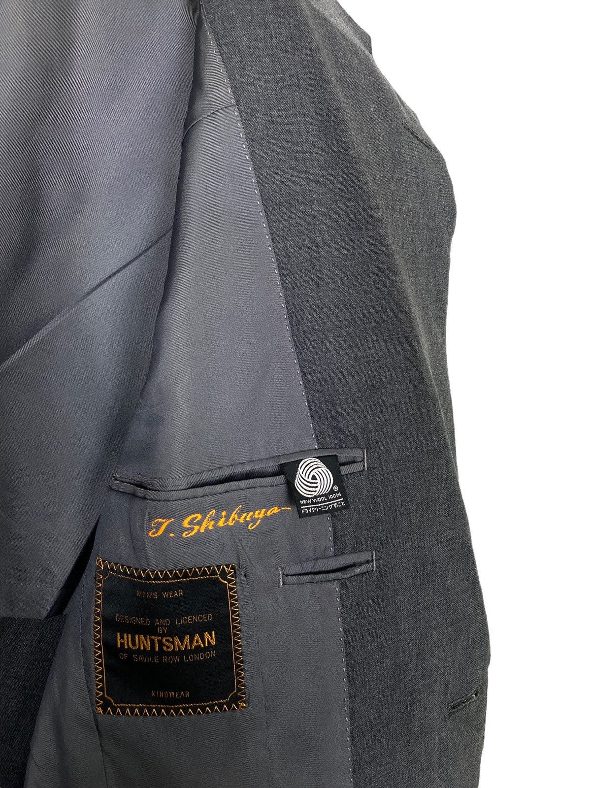 Huntsman Rare‼️ Vintage Huntsman Single Breasted Blazer Made in Japan Size US M / EU 48-50 / 2 - 5 Thumbnail