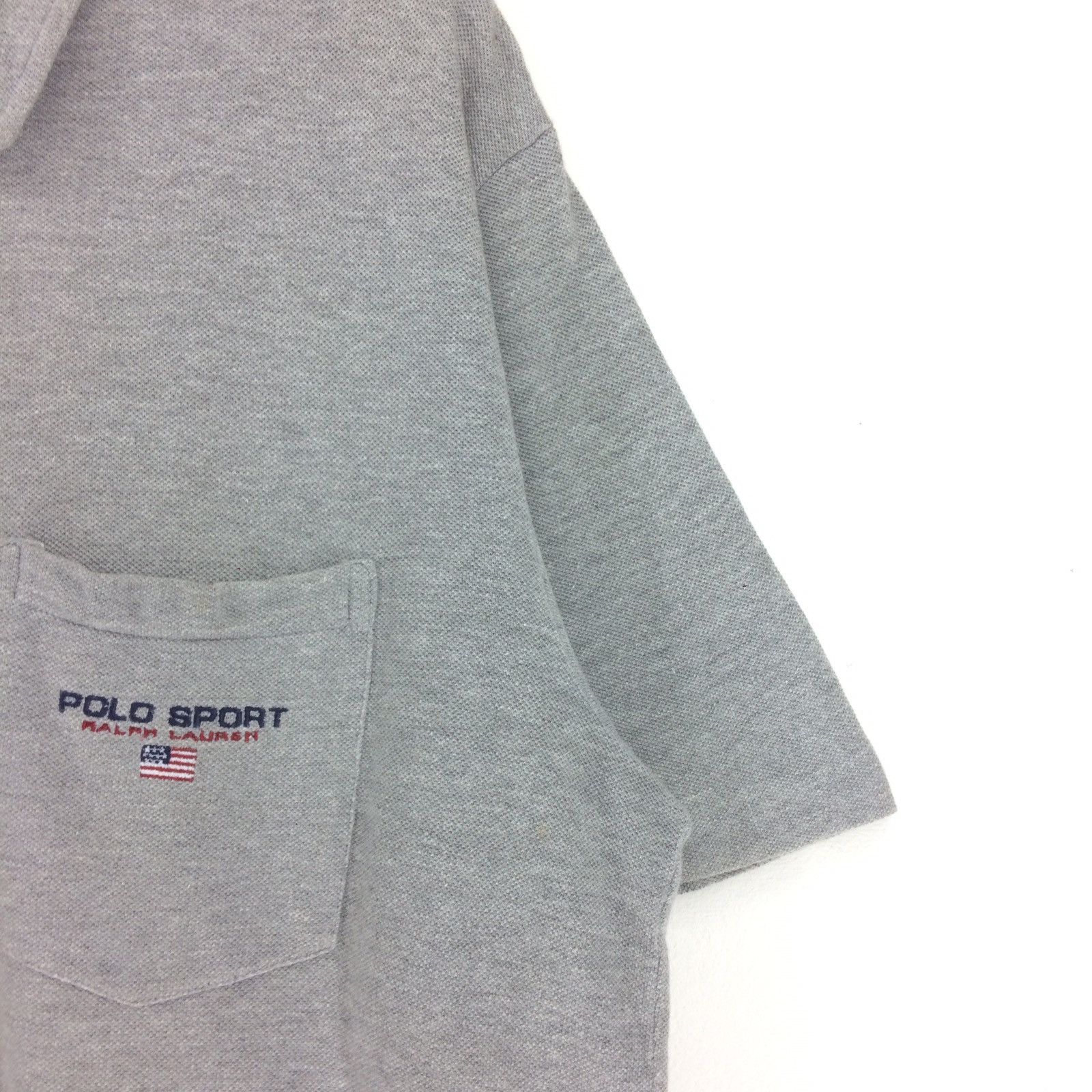 Polo Ralph Lauren Vintage Polo Sport Ralph Lauren Embroidered Logo Swag Hype Size US XL / EU 56 / 4 - 2 Thumbnail