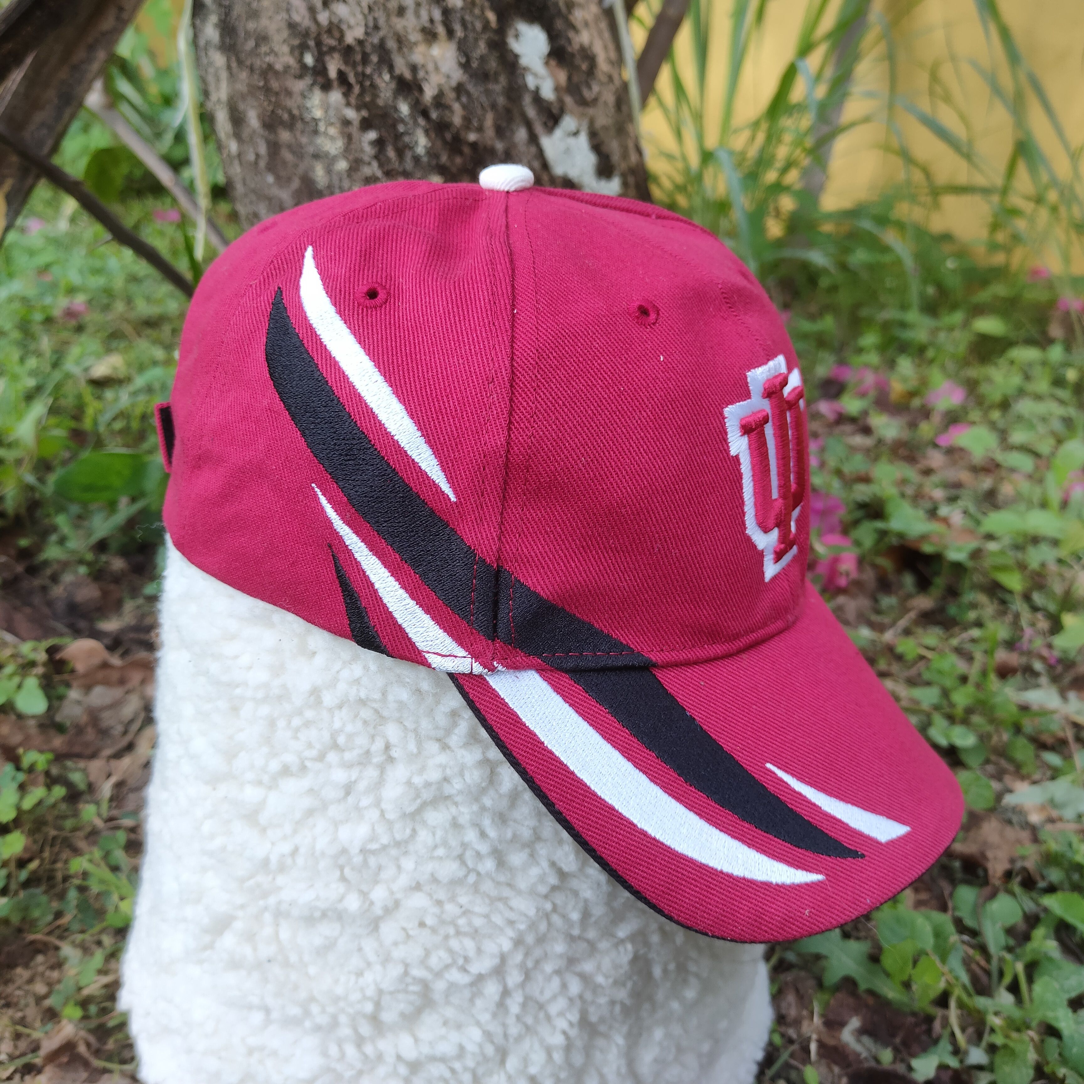 Other INDIANA UNIVERSITY Embroidery Spellout Adjustable Cap Size ONE SIZE - 3 Thumbnail