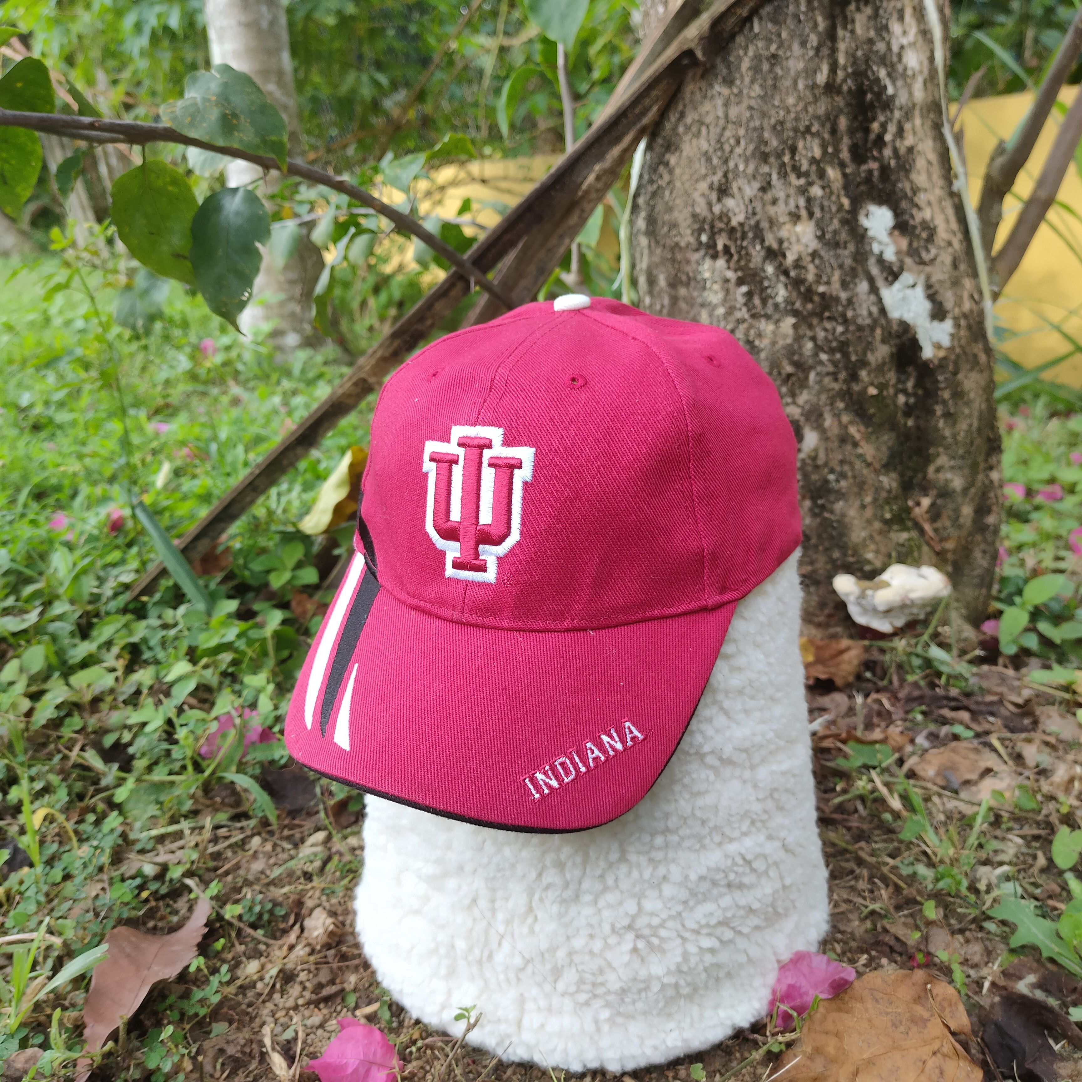 Other INDIANA UNIVERSITY Embroidery Spellout Adjustable Cap Size ONE SIZE - 1 Thumbnail