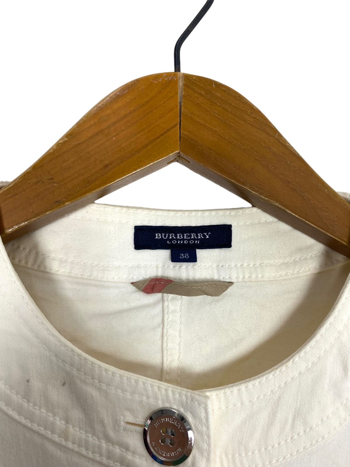 Burberry Rare‼️ Burberry Blouse Jacket Made in Japan Size XS / US 0-2 / IT 36-38 - 4 Thumbnail