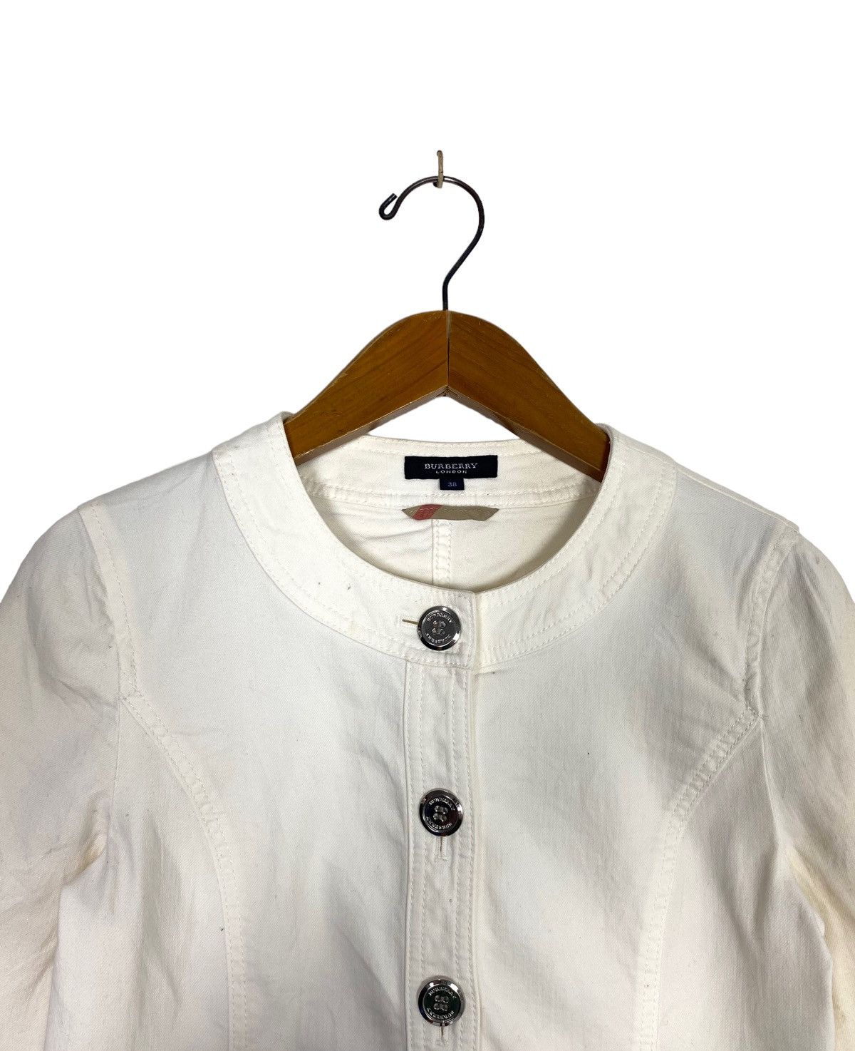 Burberry Rare‼️ Burberry Blouse Jacket Made in Japan Size XS / US 0-2 / IT 36-38 - 2 Thumbnail
