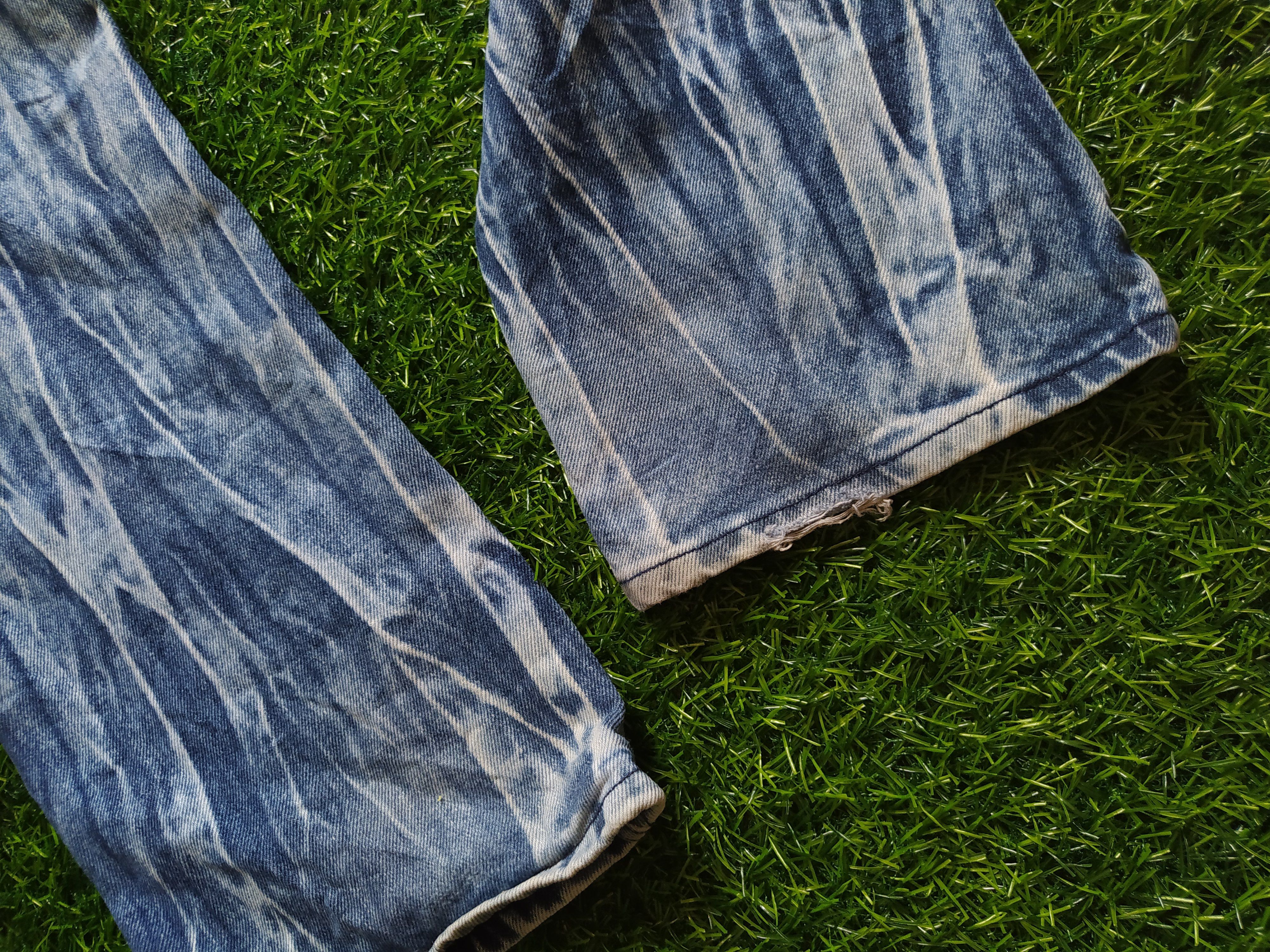 Japanese Brand Stone Wash Distressed Design Jeans Size US 36 / EU 52 - 5 Thumbnail